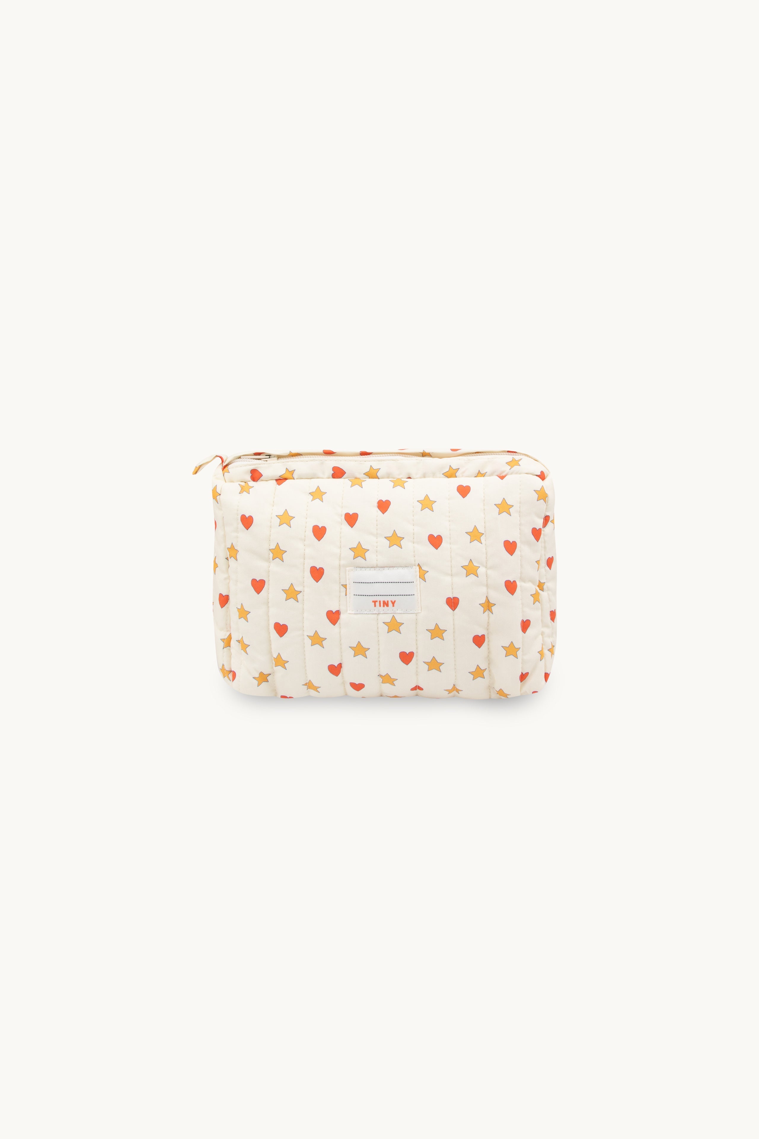 Estuche Grande Hearts & Stars light cream