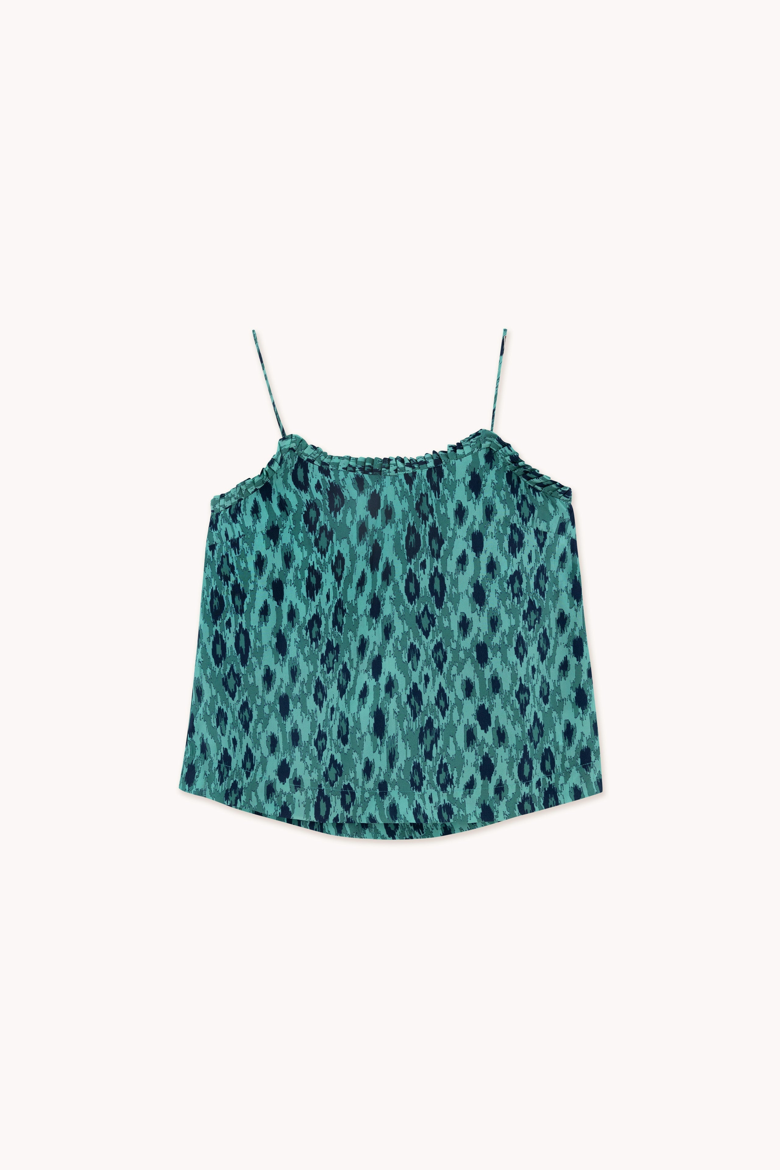 Top Ikat emerald