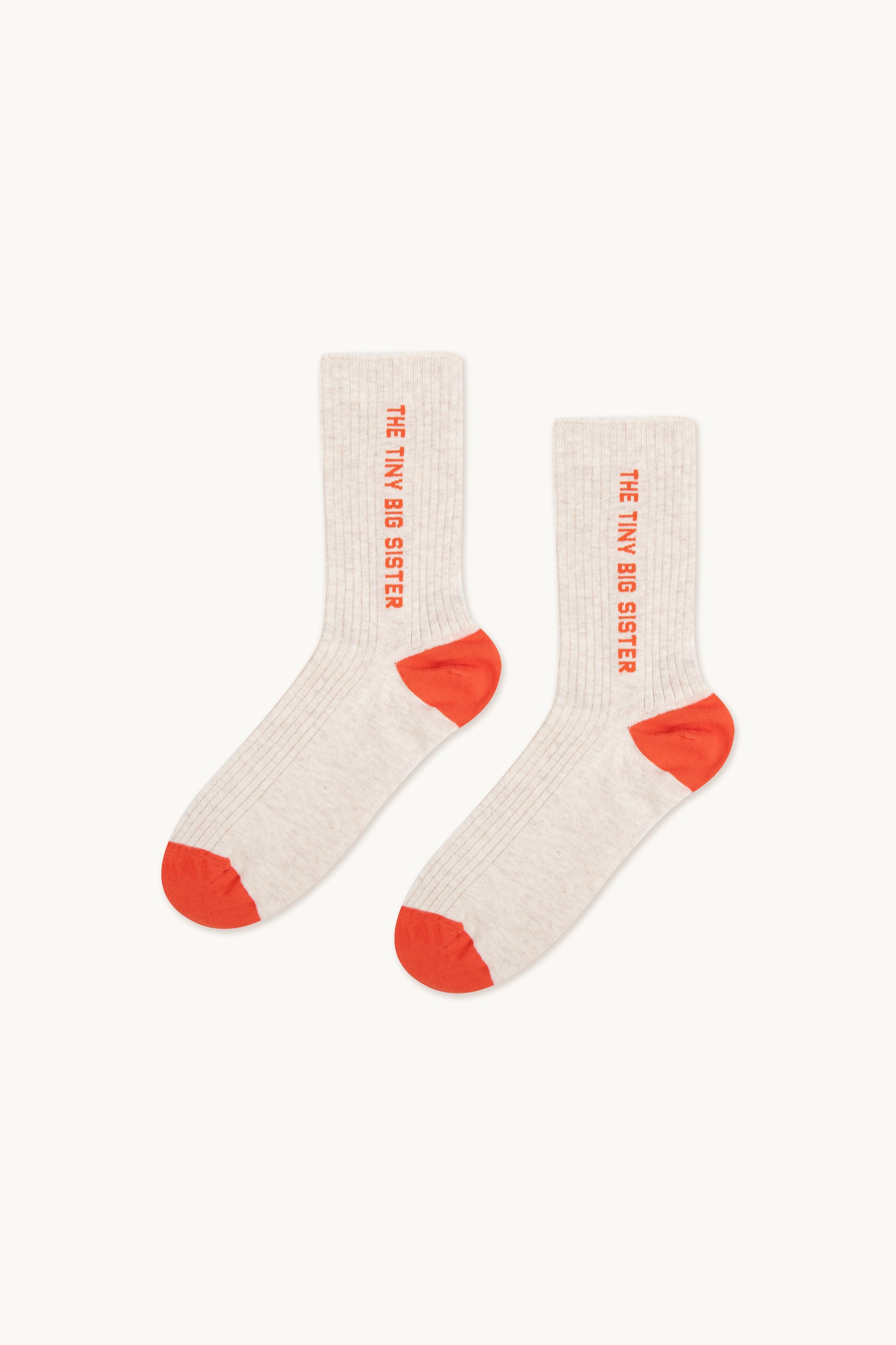 Calcetines Bicolor light cream heather