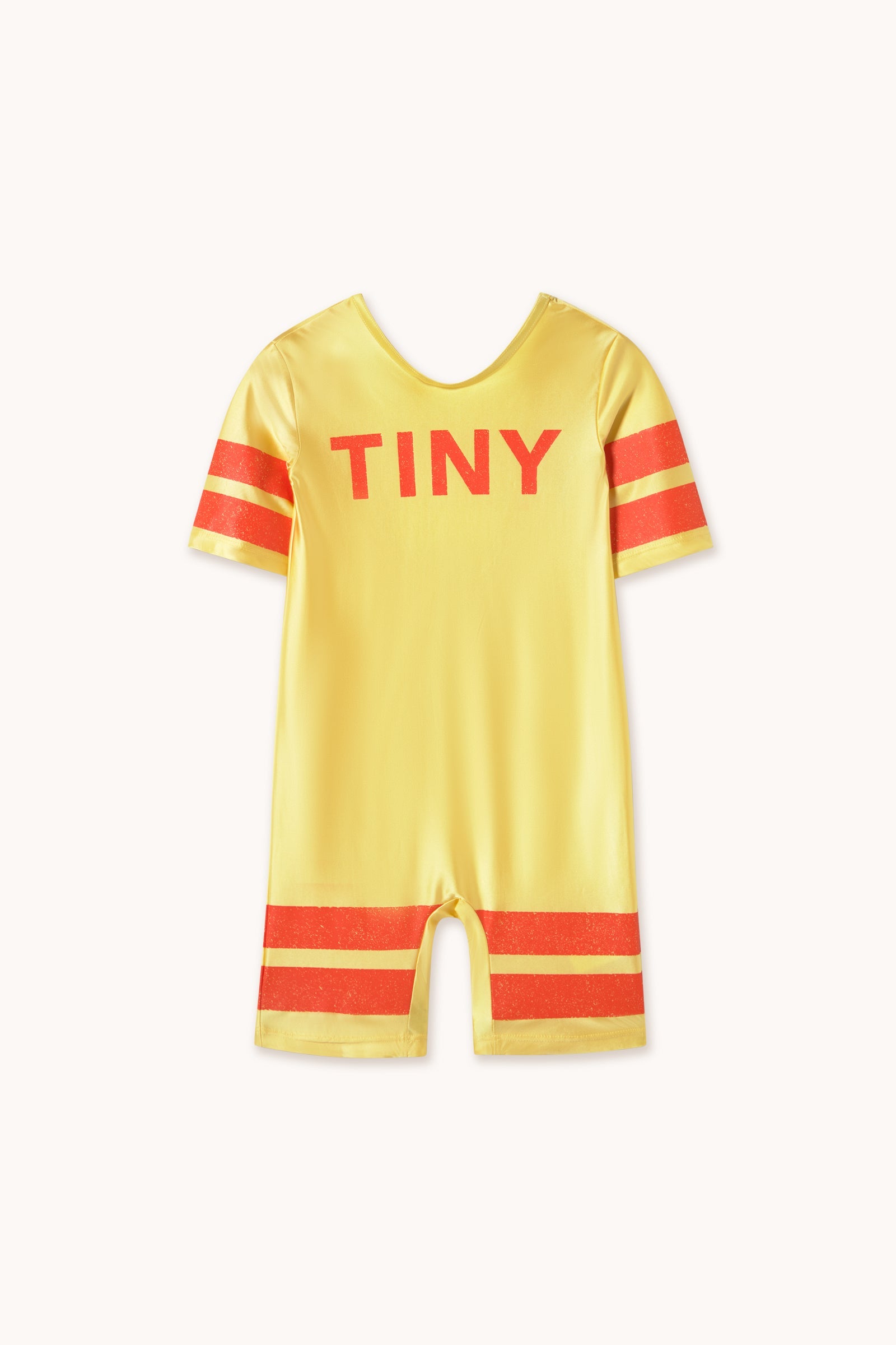 STRIPES JUMPSUIT yellow gold
