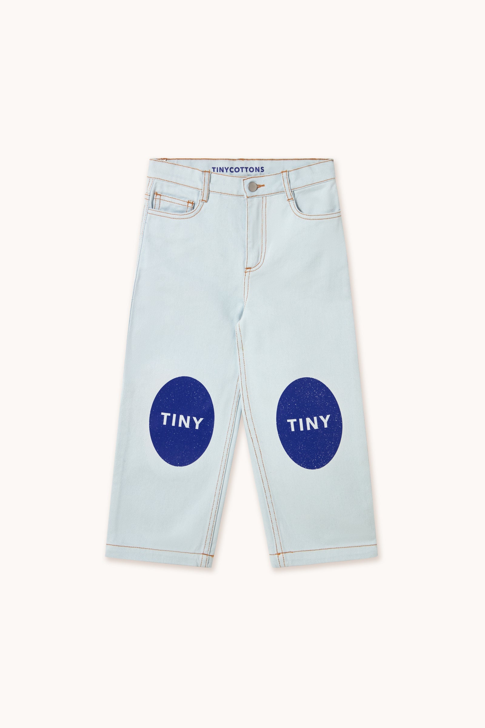 PRINTED JEANS ice blue