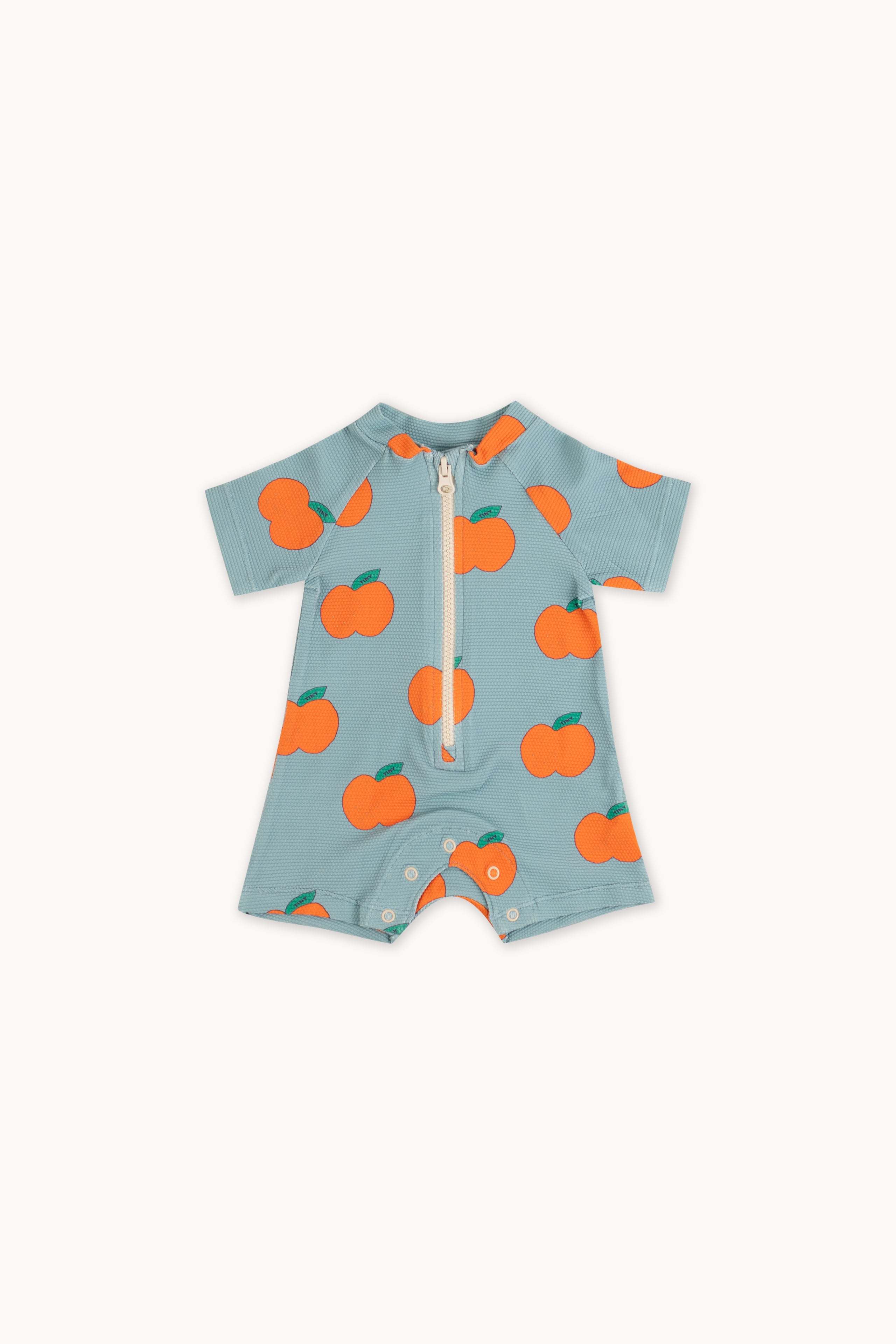 APPLES BABY ONE-PIECE warm grey