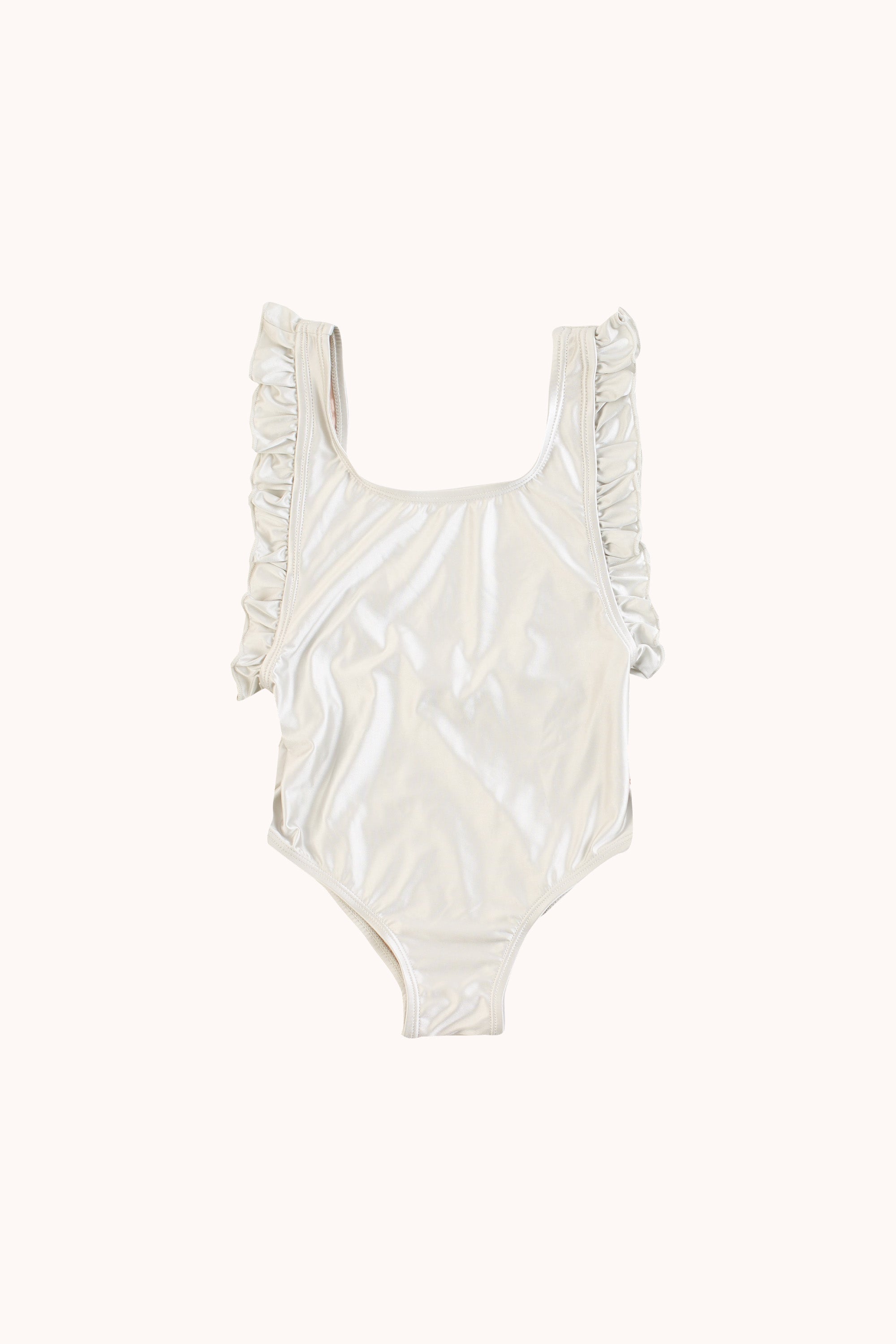 SILVER SWIMSUIT silver metallic