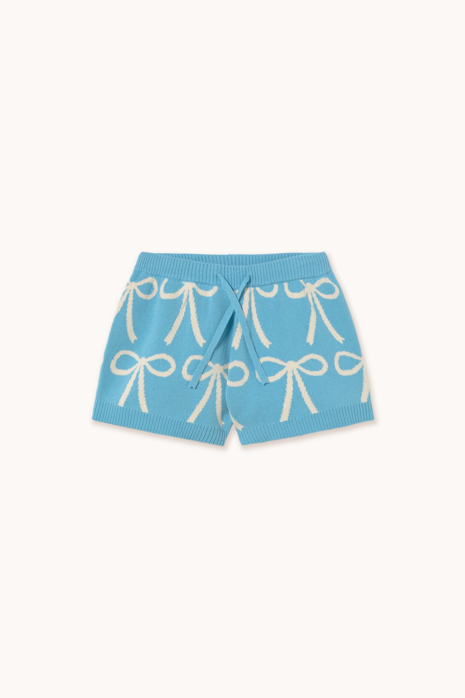 BOWS SHORTS dusty blue