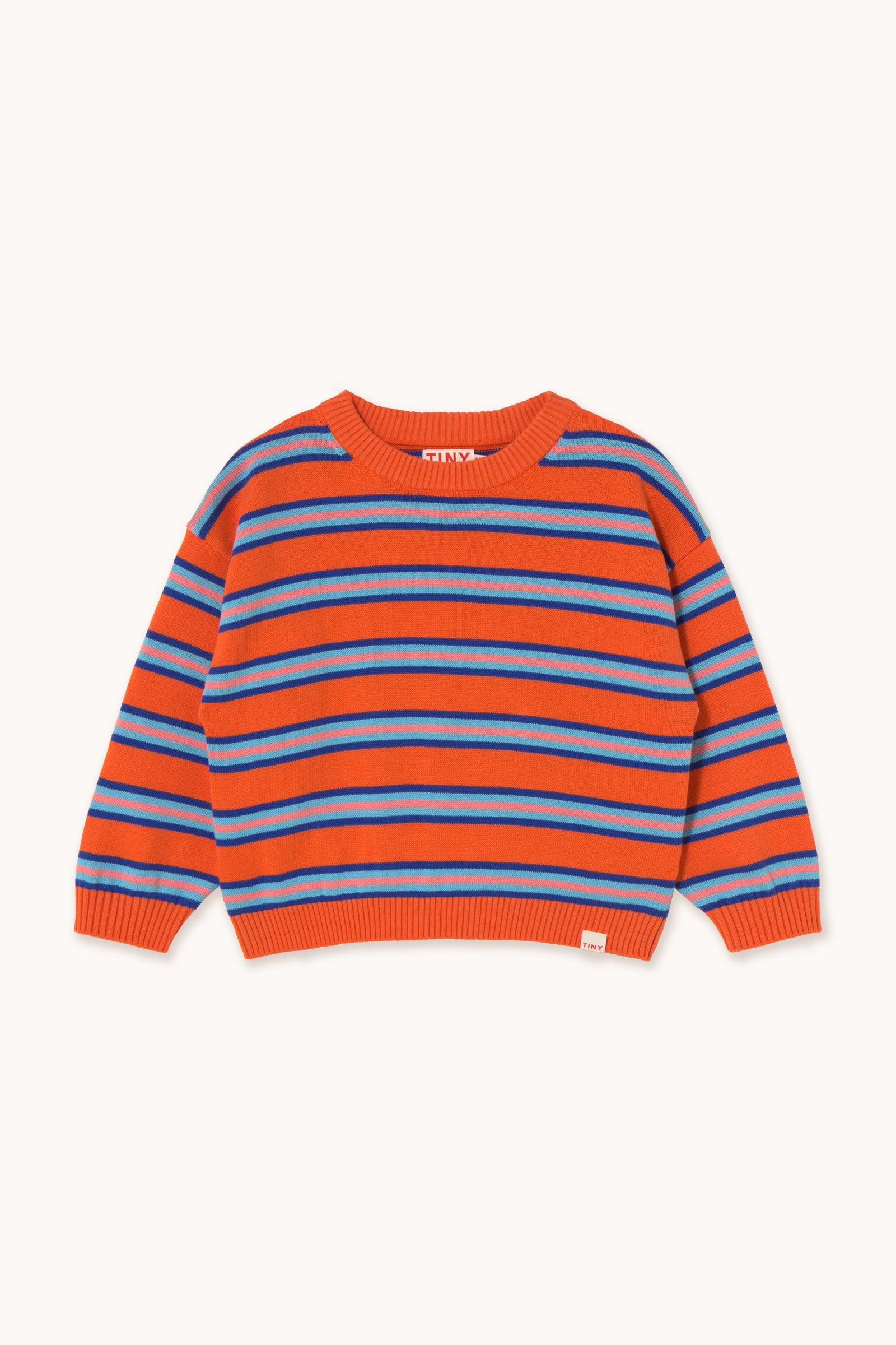 SWEATER STRIPES MULTICOLOR summer red