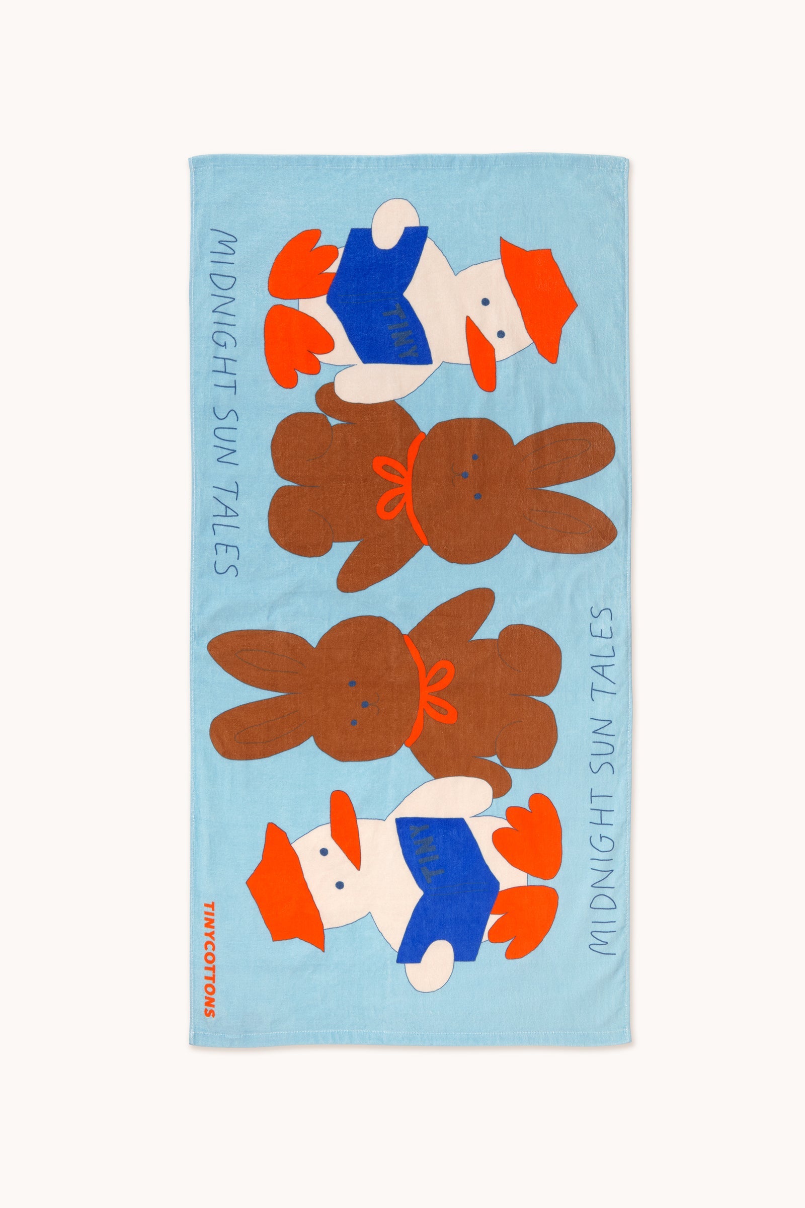 SUN TALES TOWEL dusty blue