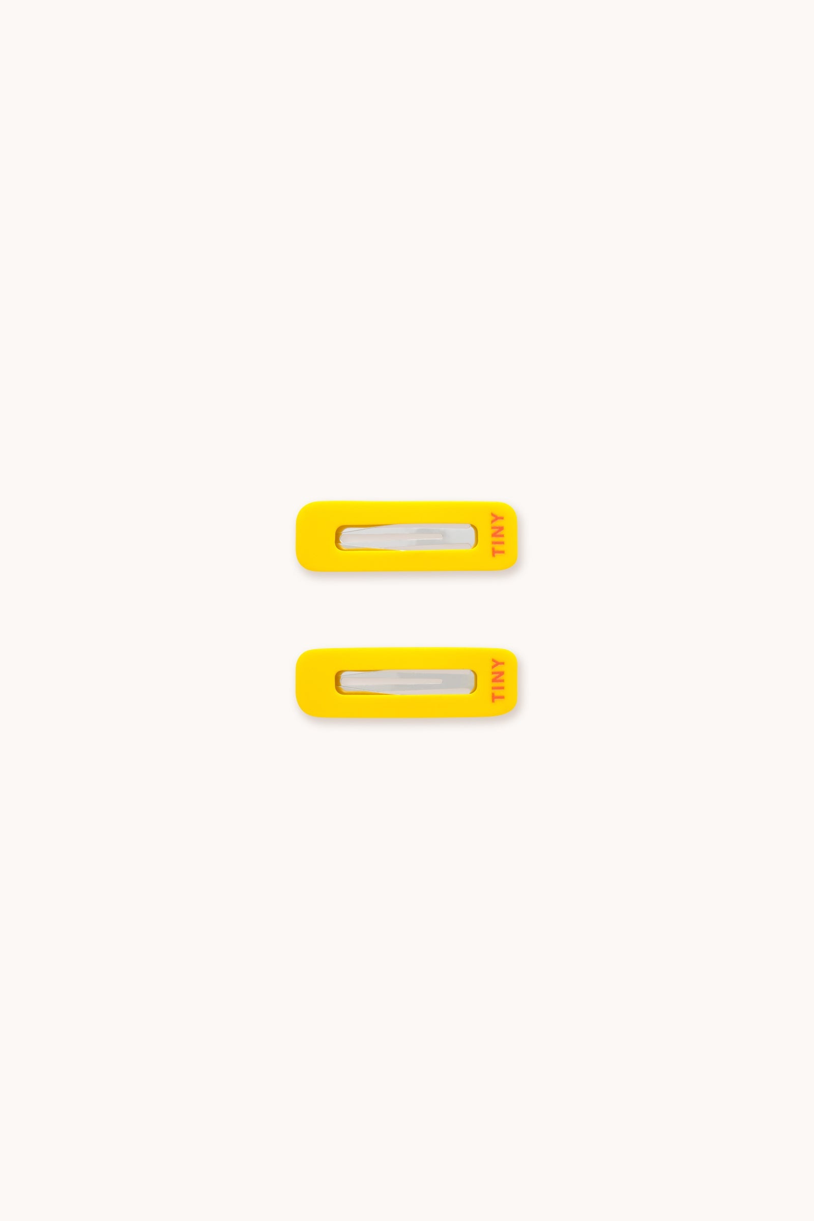 CLIPS SET TINY HAIR yellow