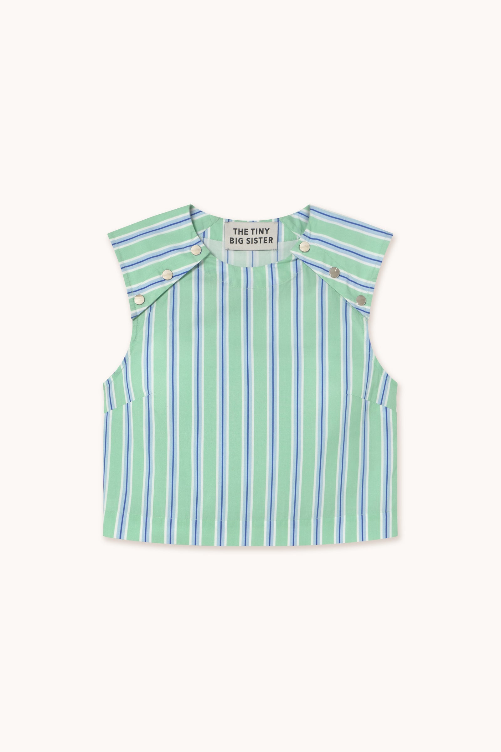 TOP A RAYAS washed emerald