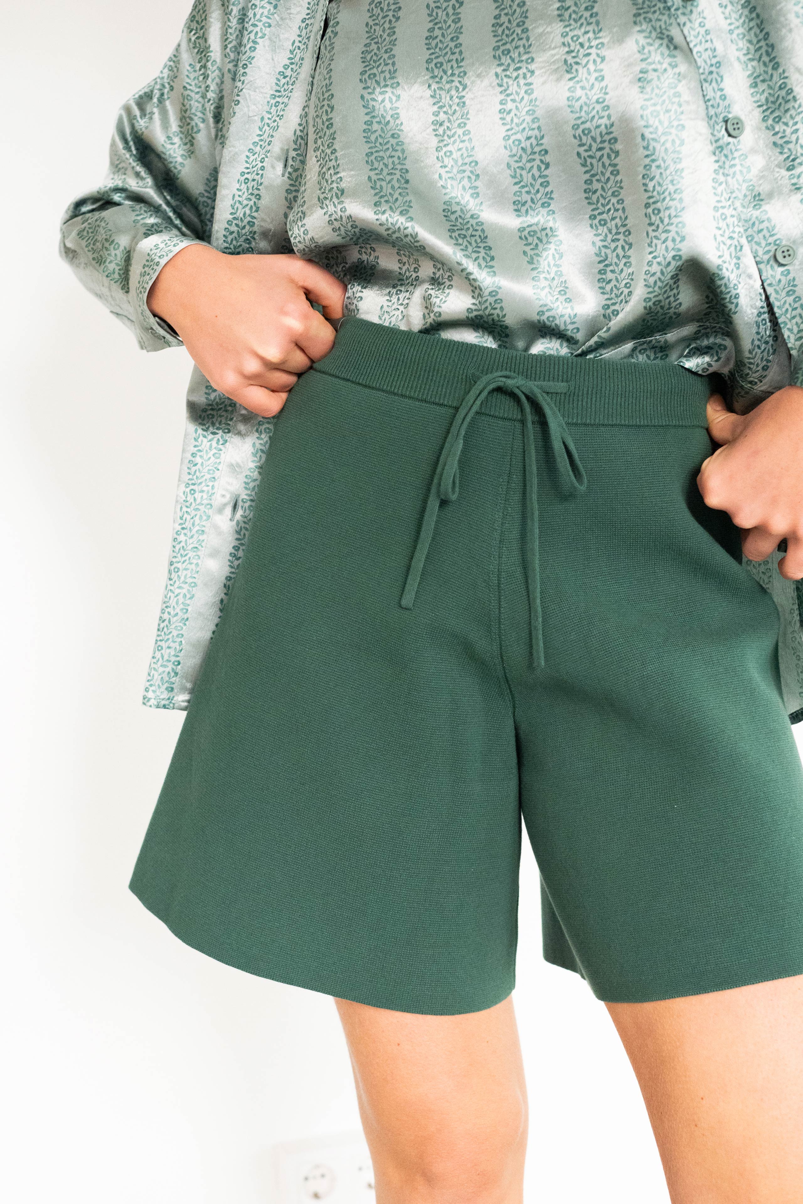 SHORT DE PUNTO emerald