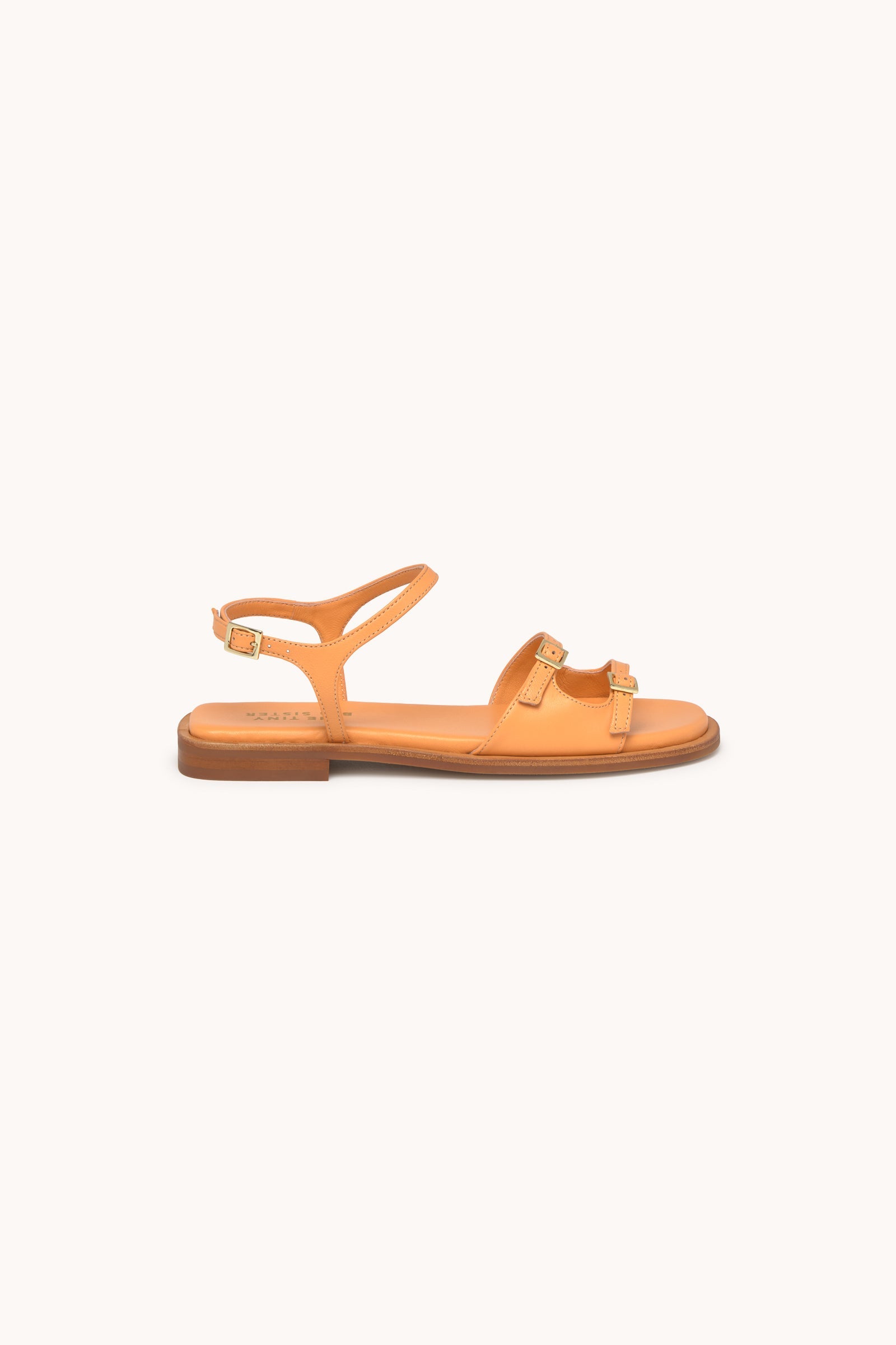 FLAT SANDALS almond