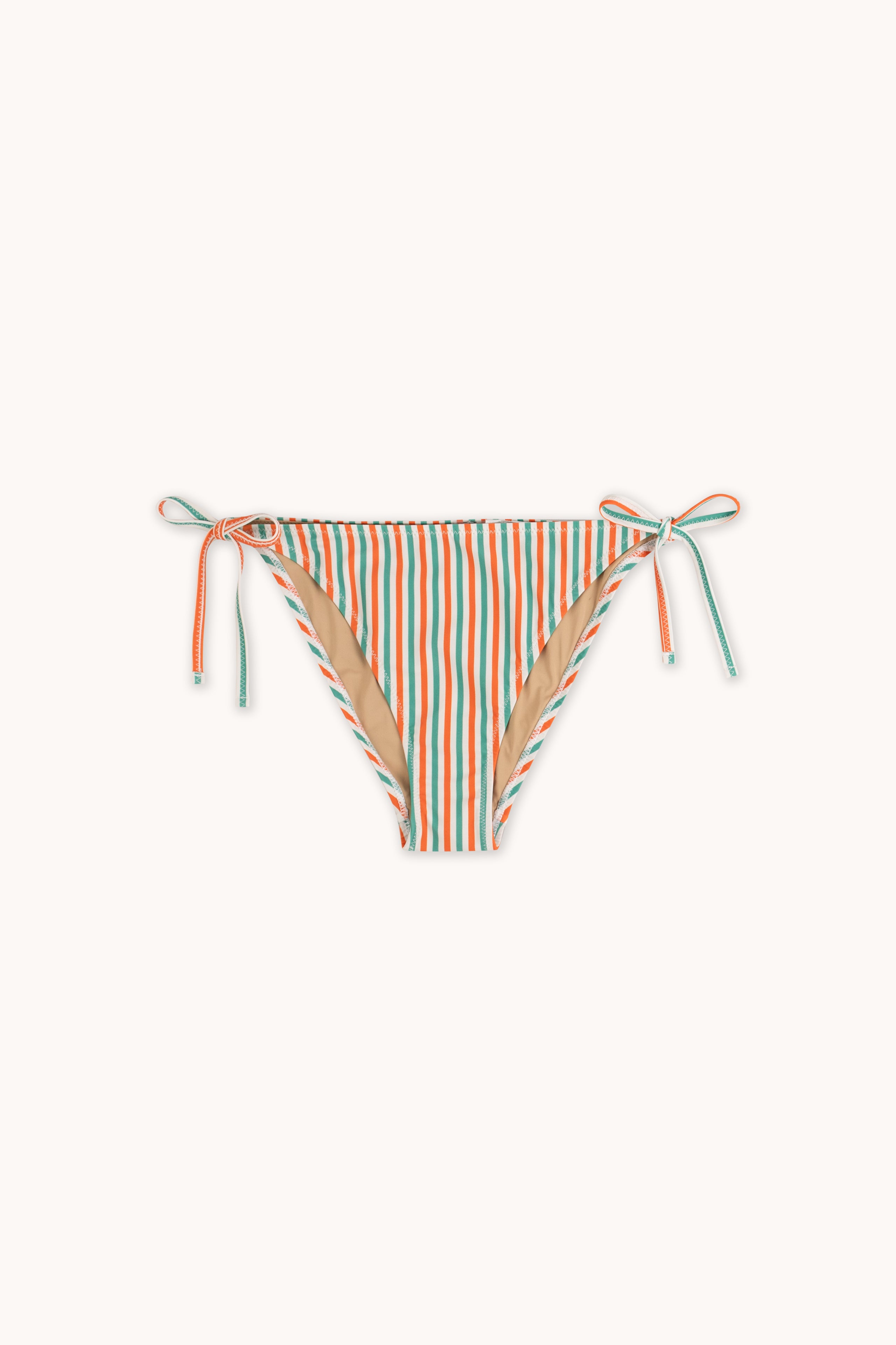 BRAGA BIKINI RAYAS emerald/orange-red