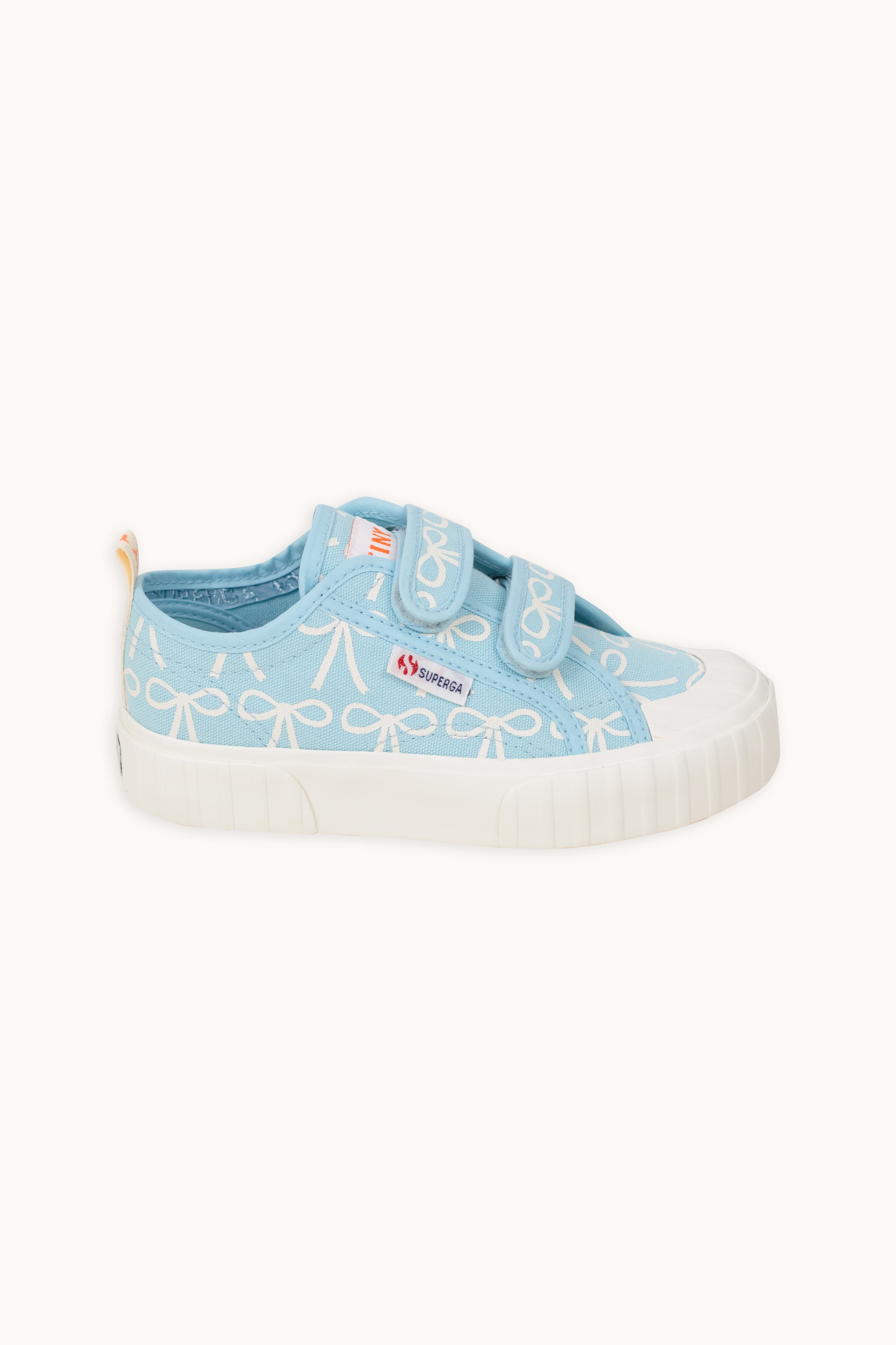 BOWS SNEAKERS dusty blue