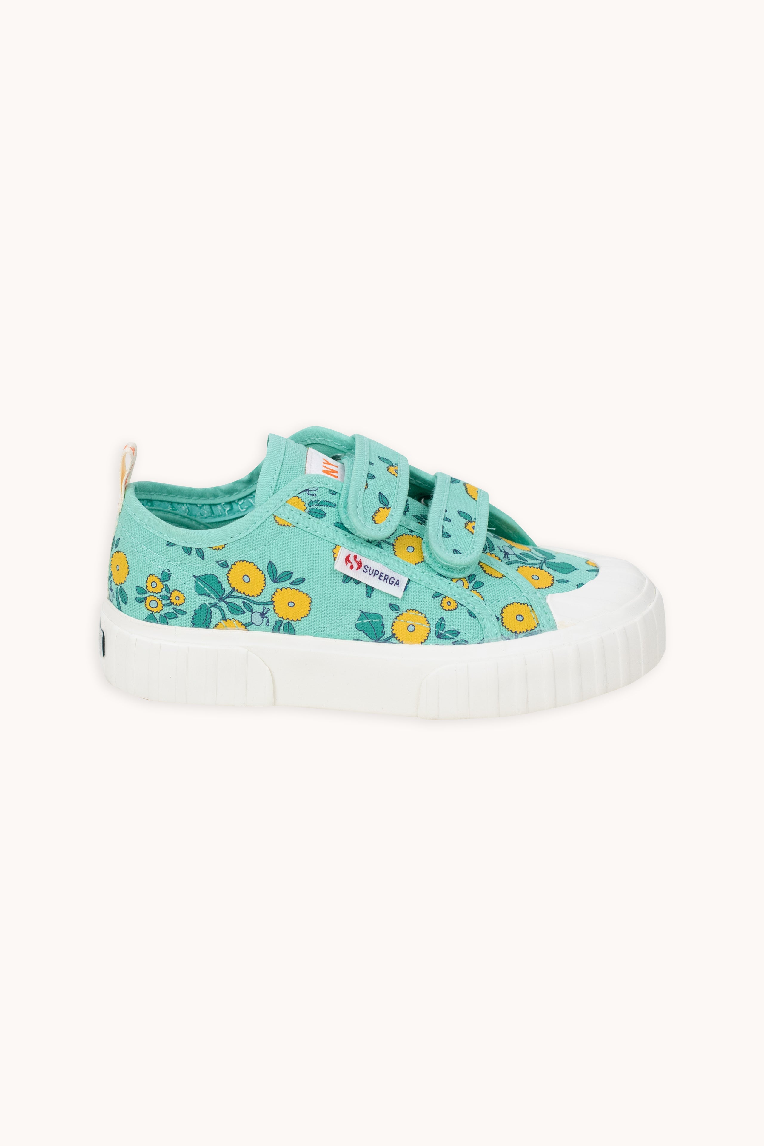FLOWERS SNEAKERS washed emerald
