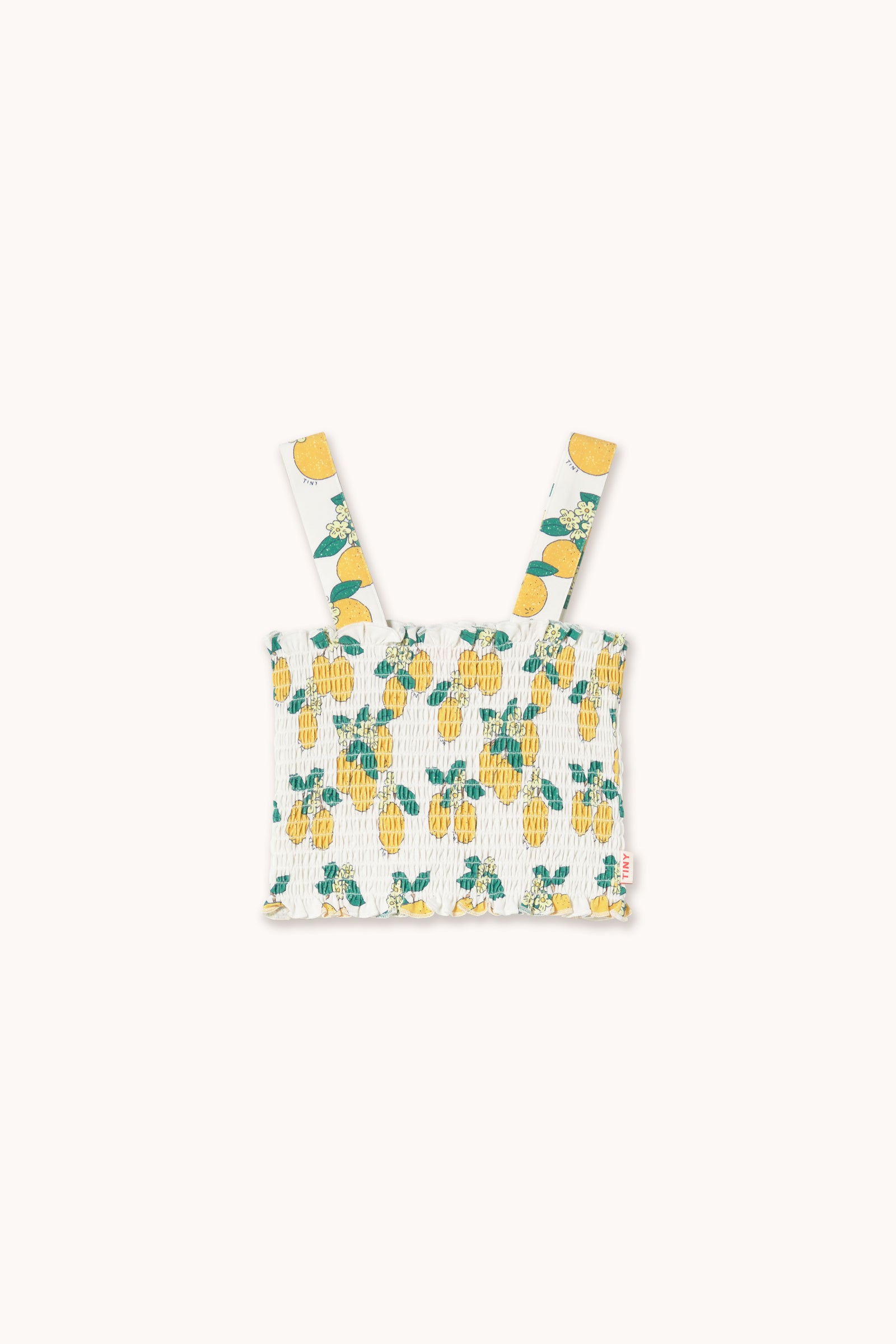 ORANGES TOP off-white