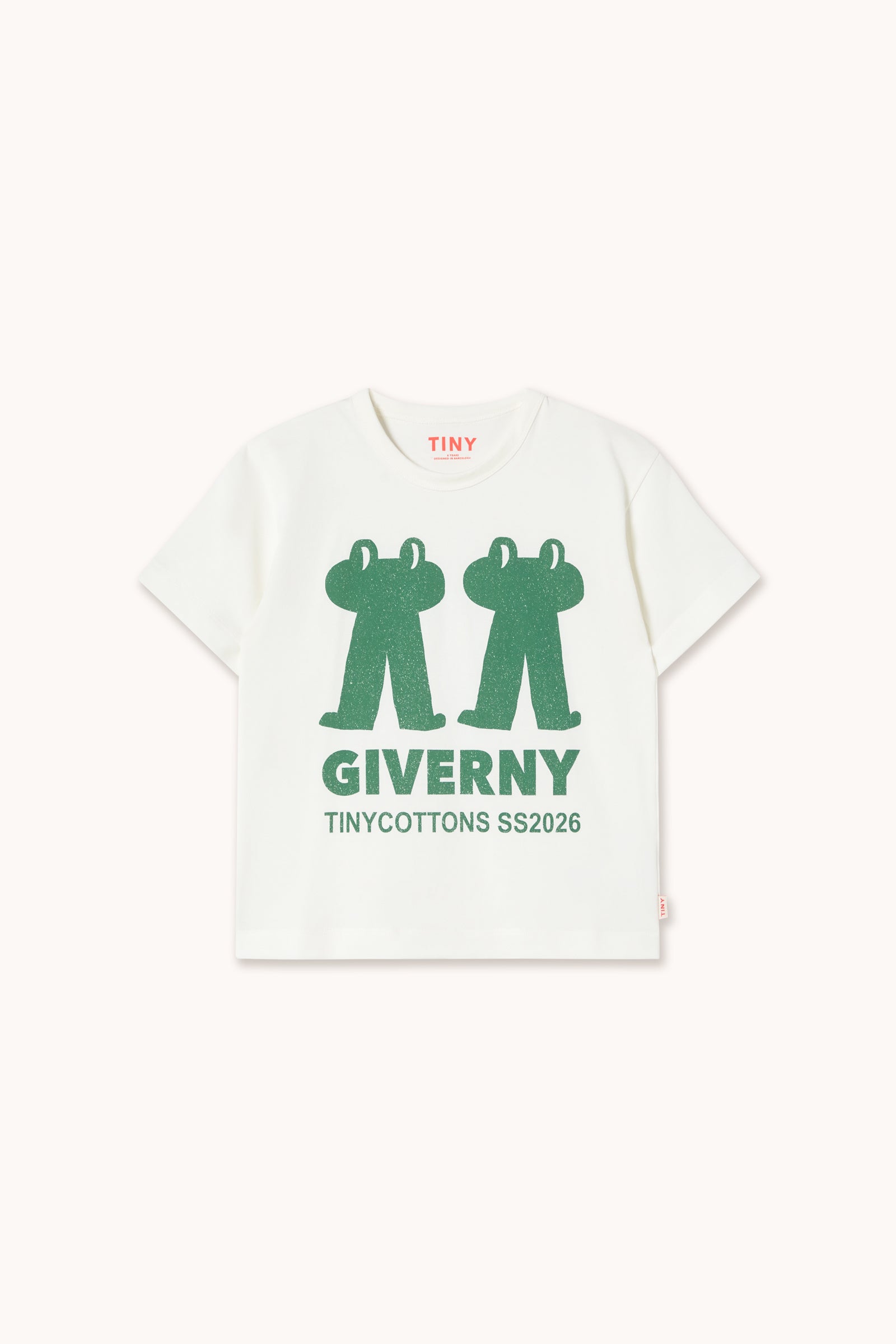 FROG & FROG GRAPHIC TEE off-white