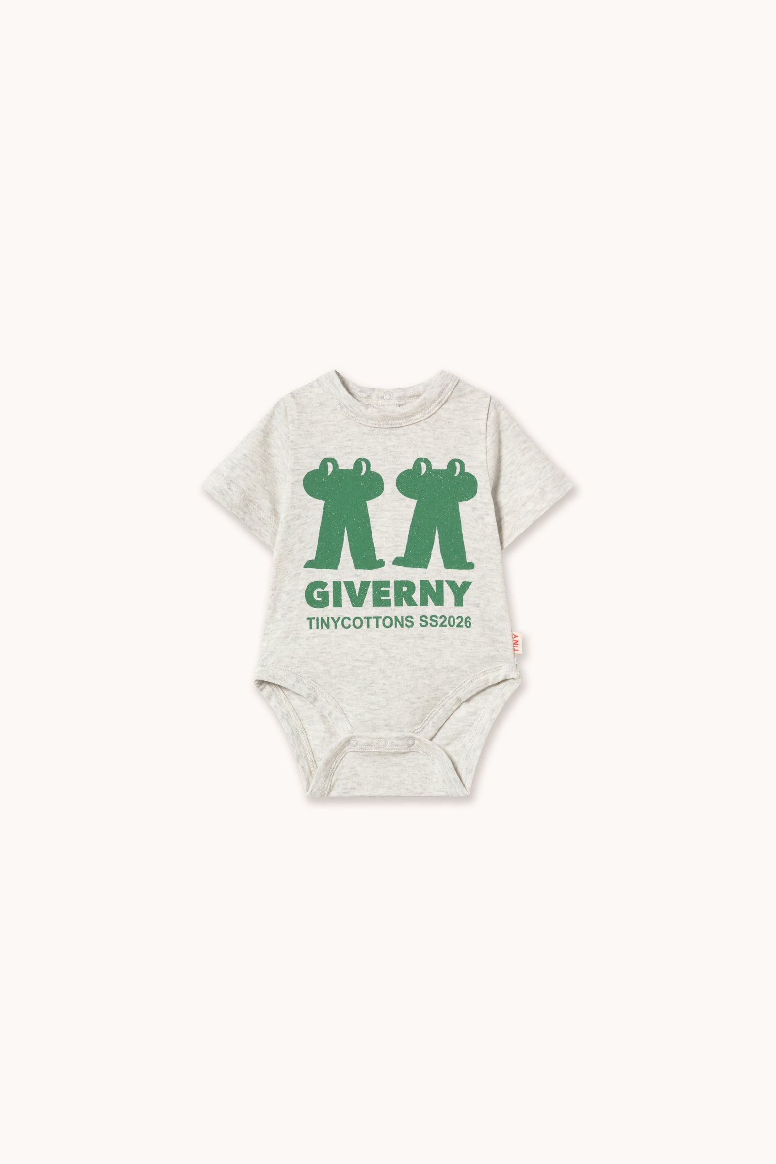 FROG & FROG GRAPHIC BODY light grey heather
