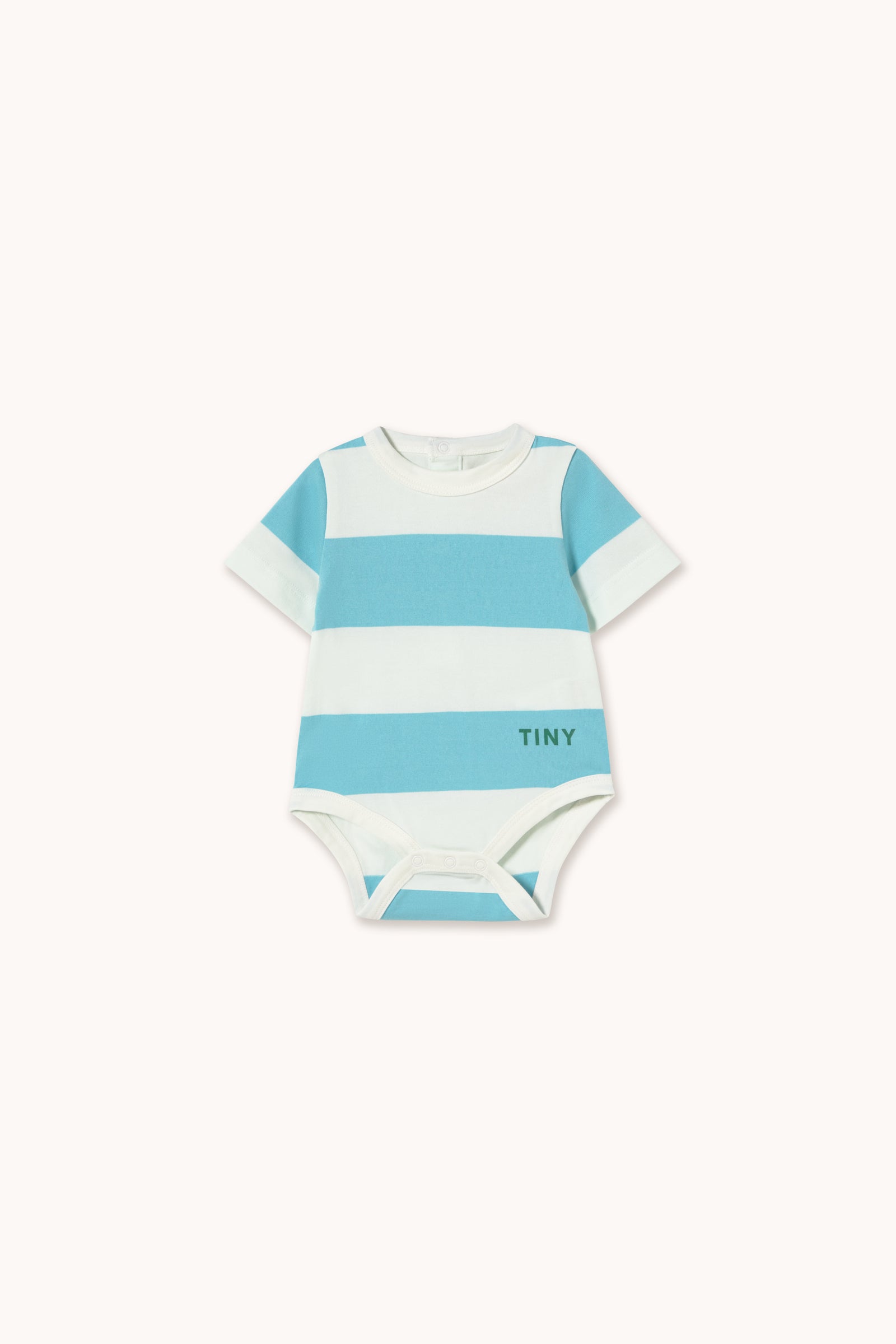 CYAN STRIPES KNIT BODY light cyan