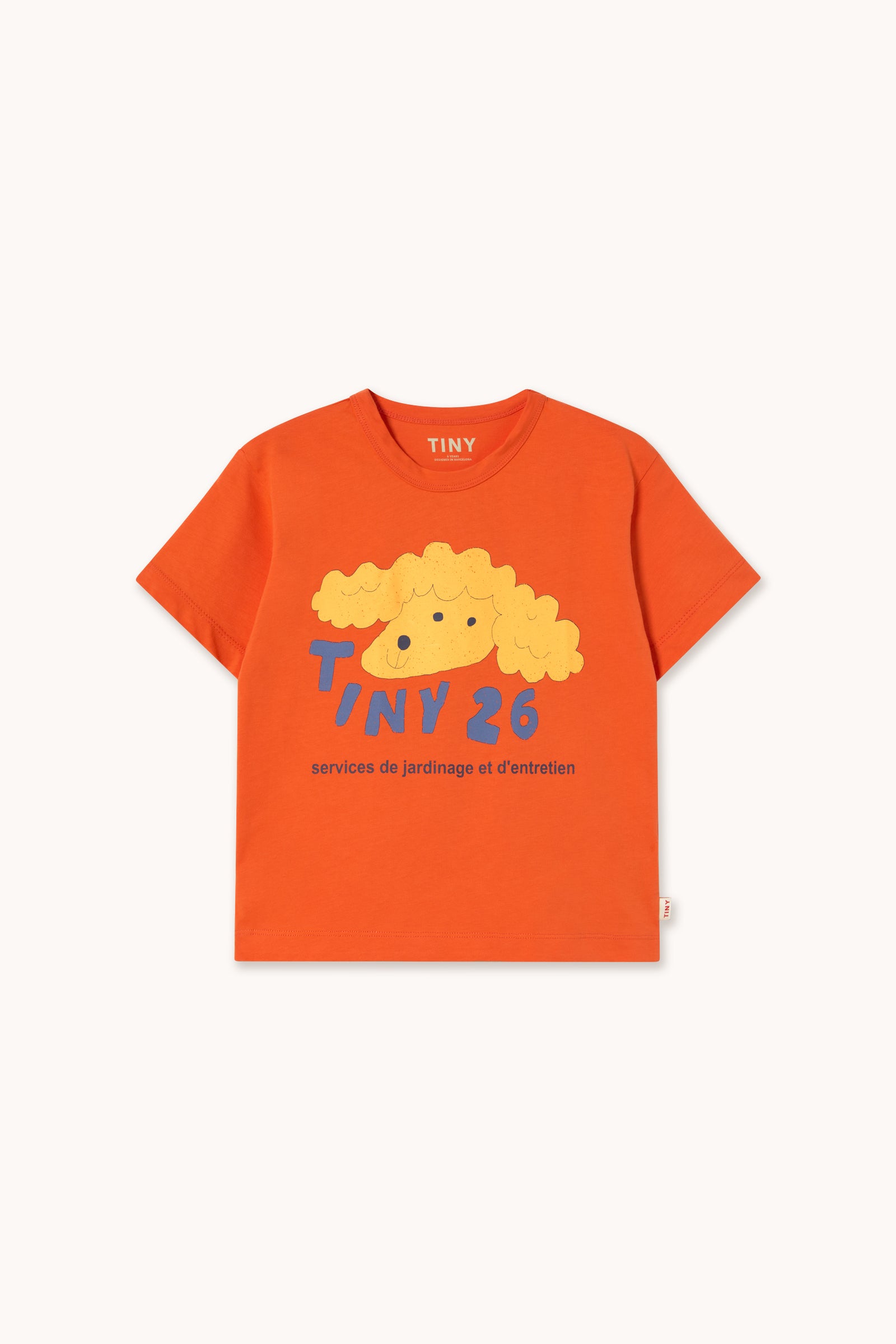 YELLOW DOG GRAPHIC TEE summer red