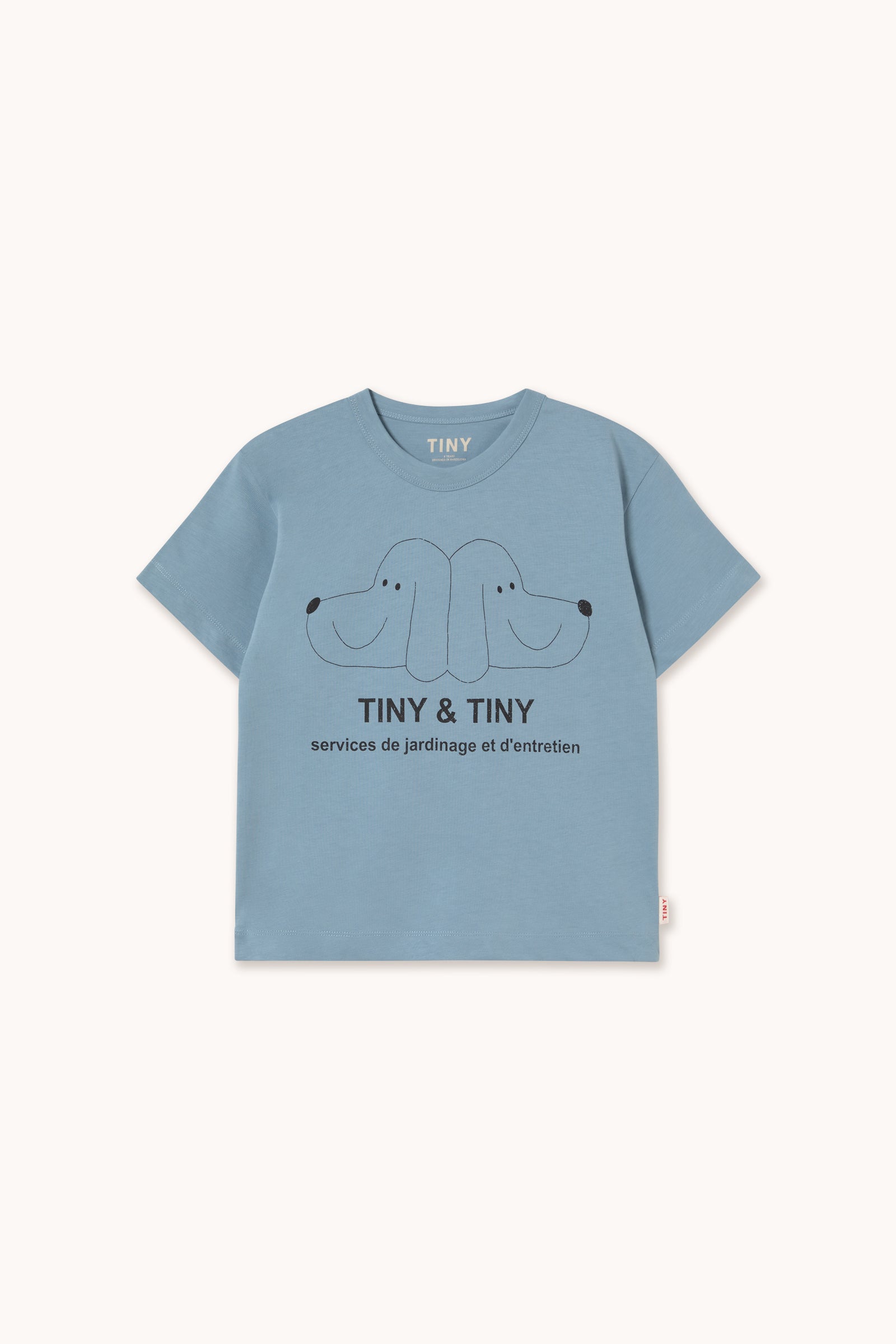 TINY & TINY BLACK  GRAPHIC TEE grey