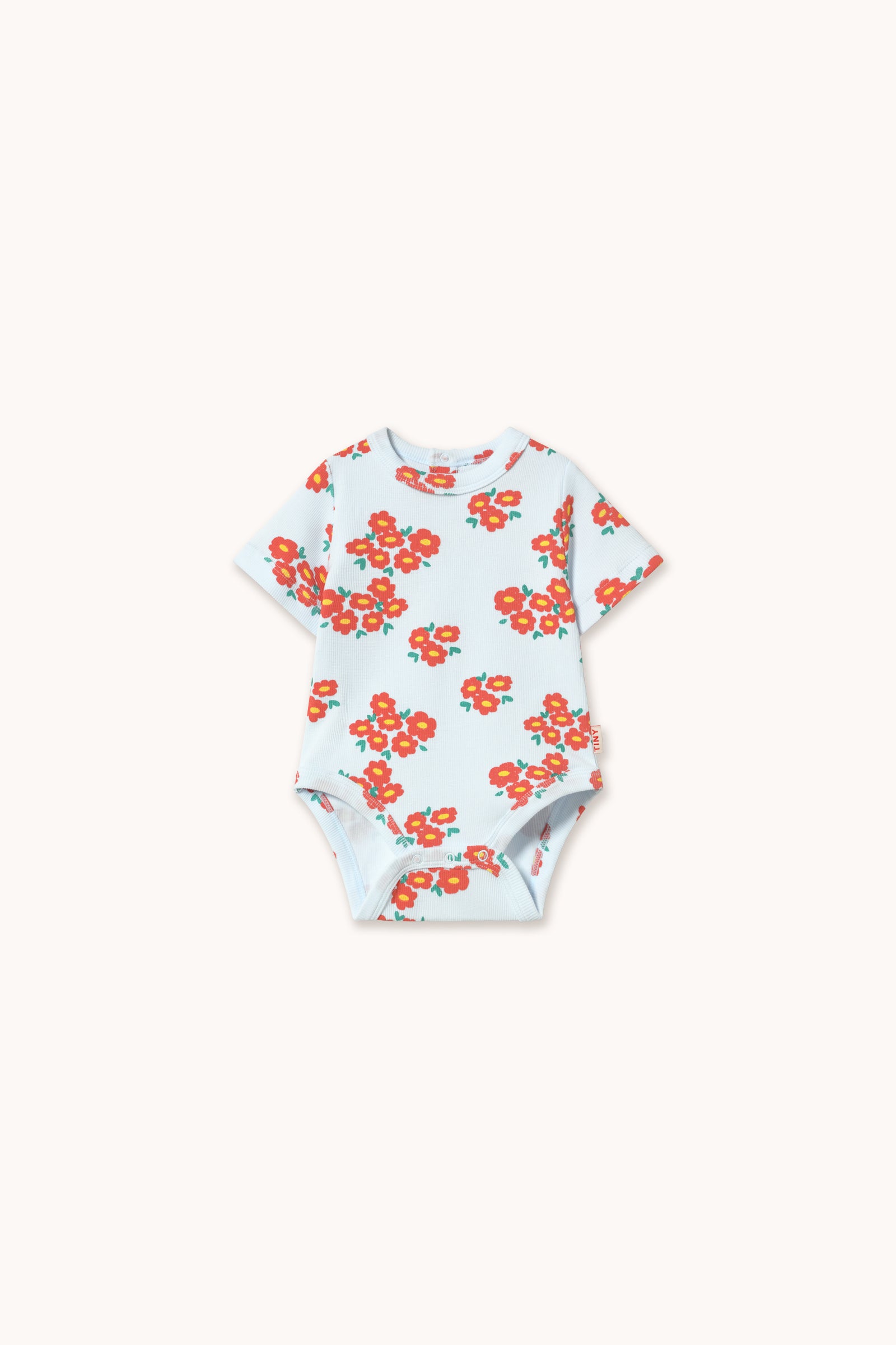BLOSSOMS RIB BODY ice blue