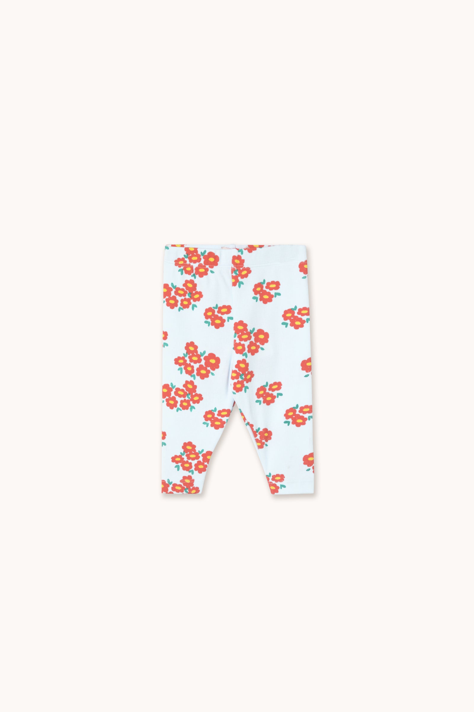 BLOSSOMS RIB BABY PANT ice blue