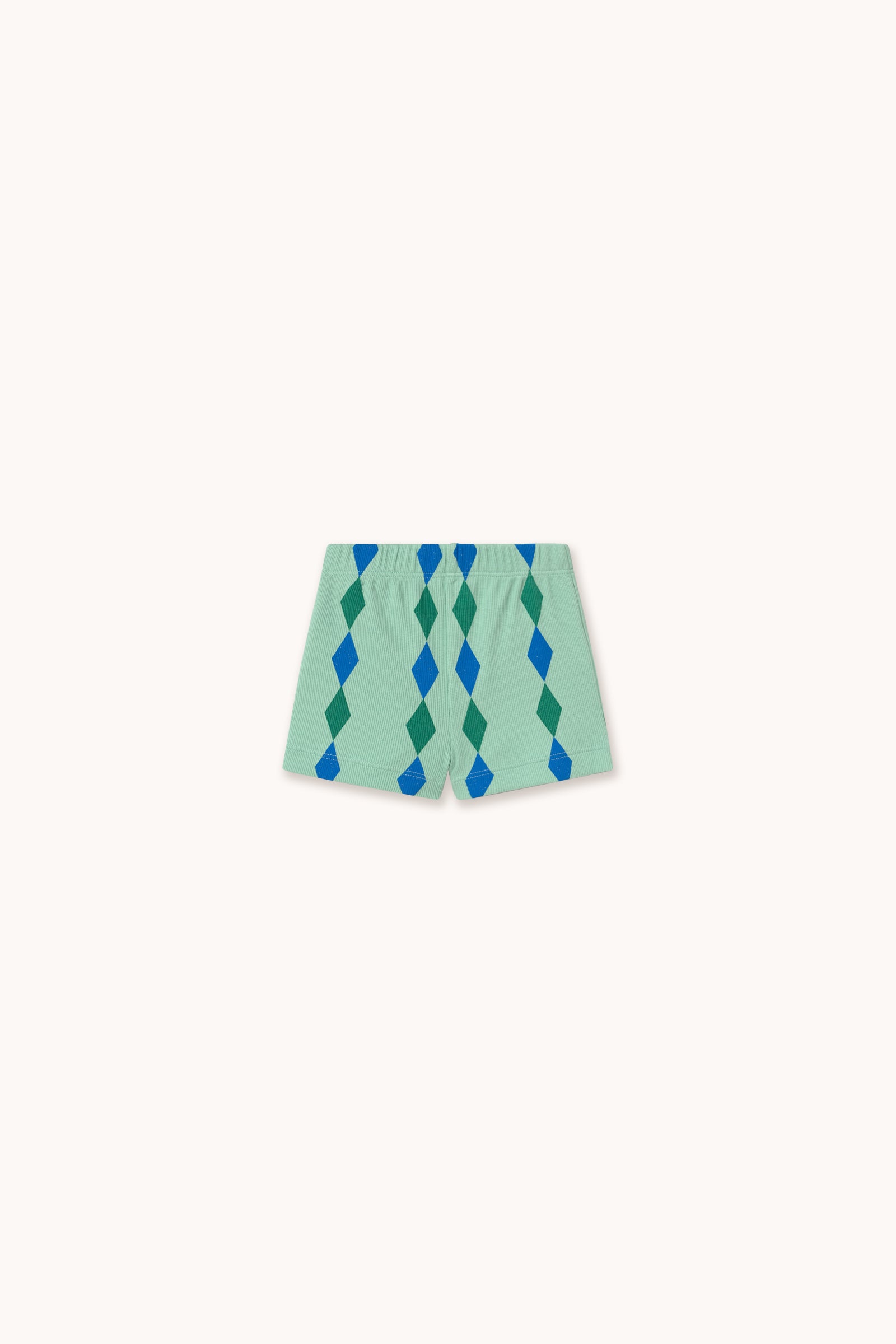 DIAMONDS RIB BABY SHORT washed emerald