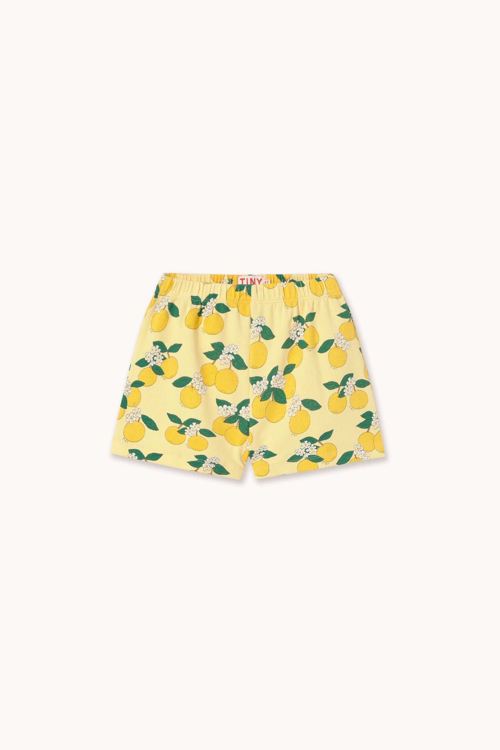 ORANGES RIB SHORT mellow yellow
