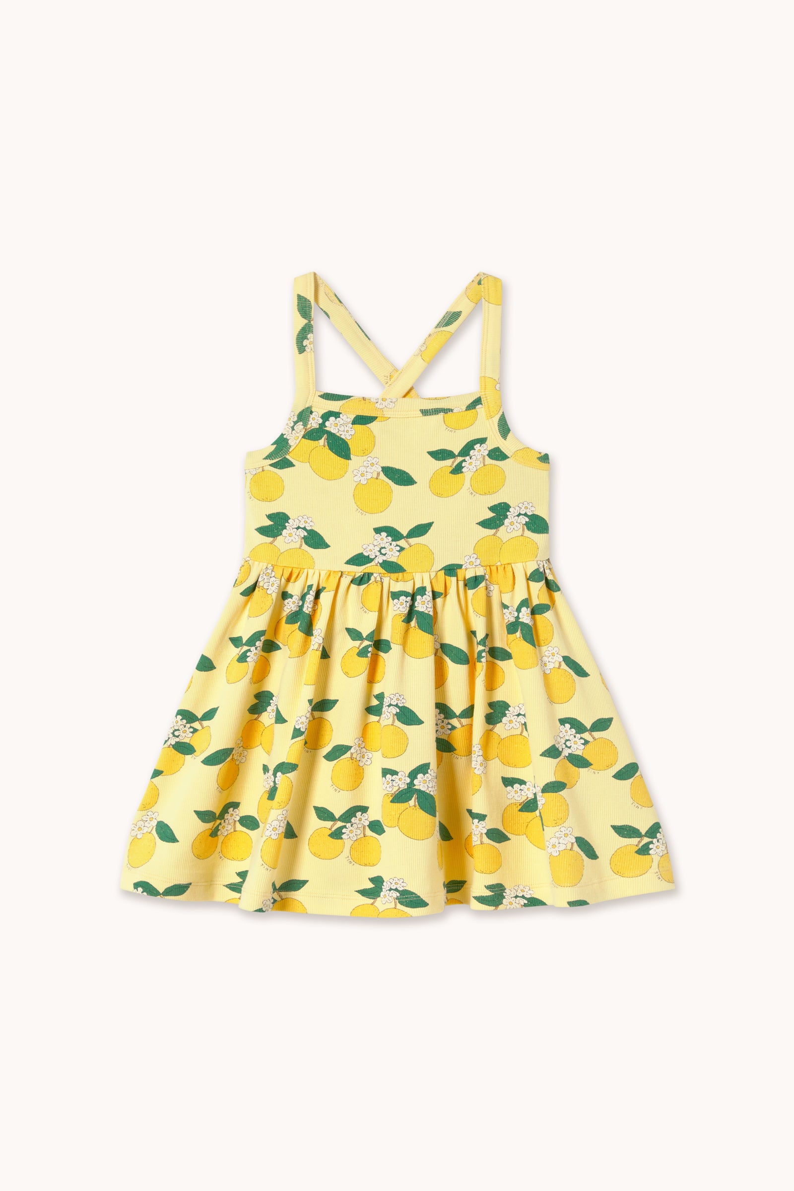ORANGES DRESS mellow yellow