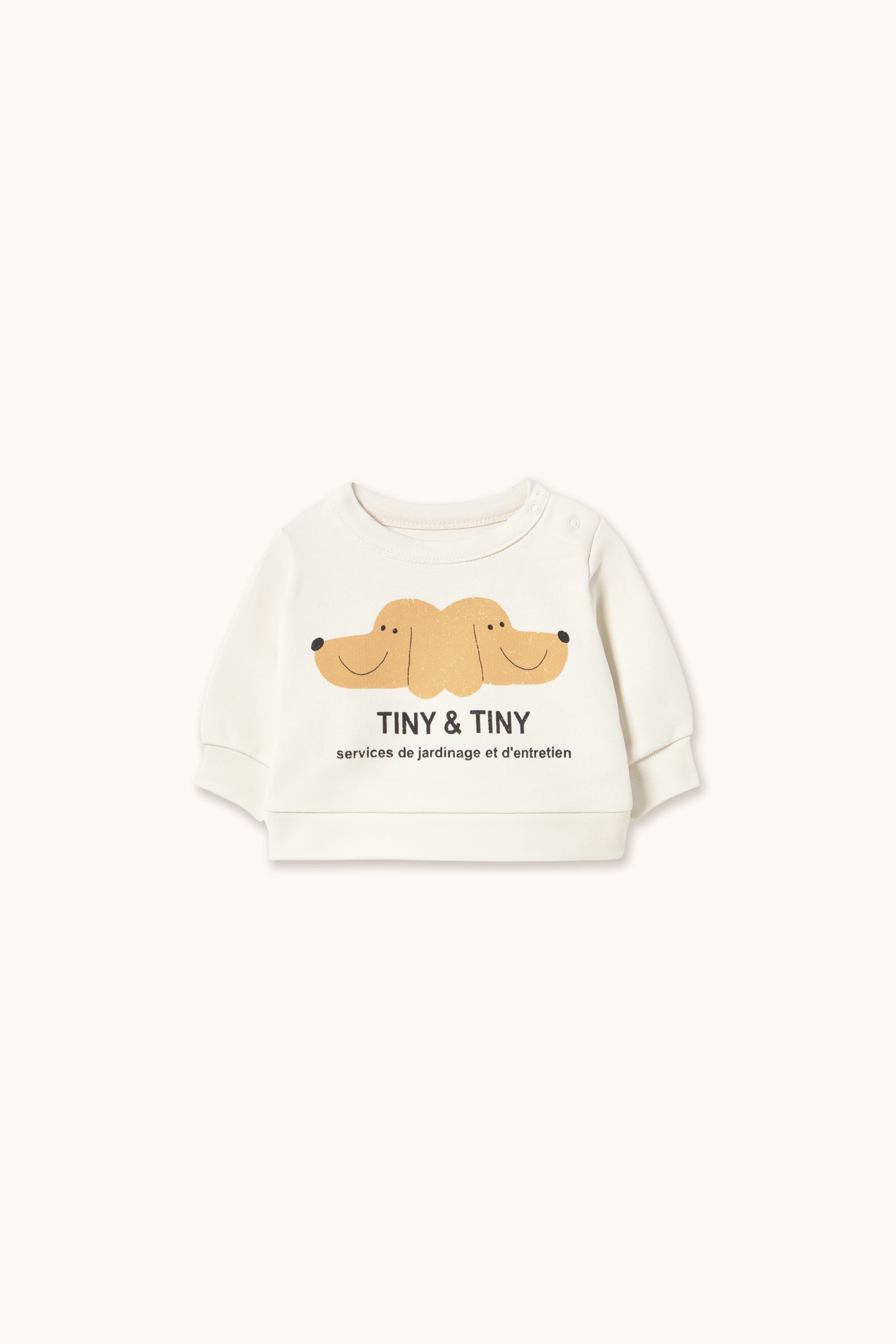 TINY & TINY BABY SWEATSHIRT off-white