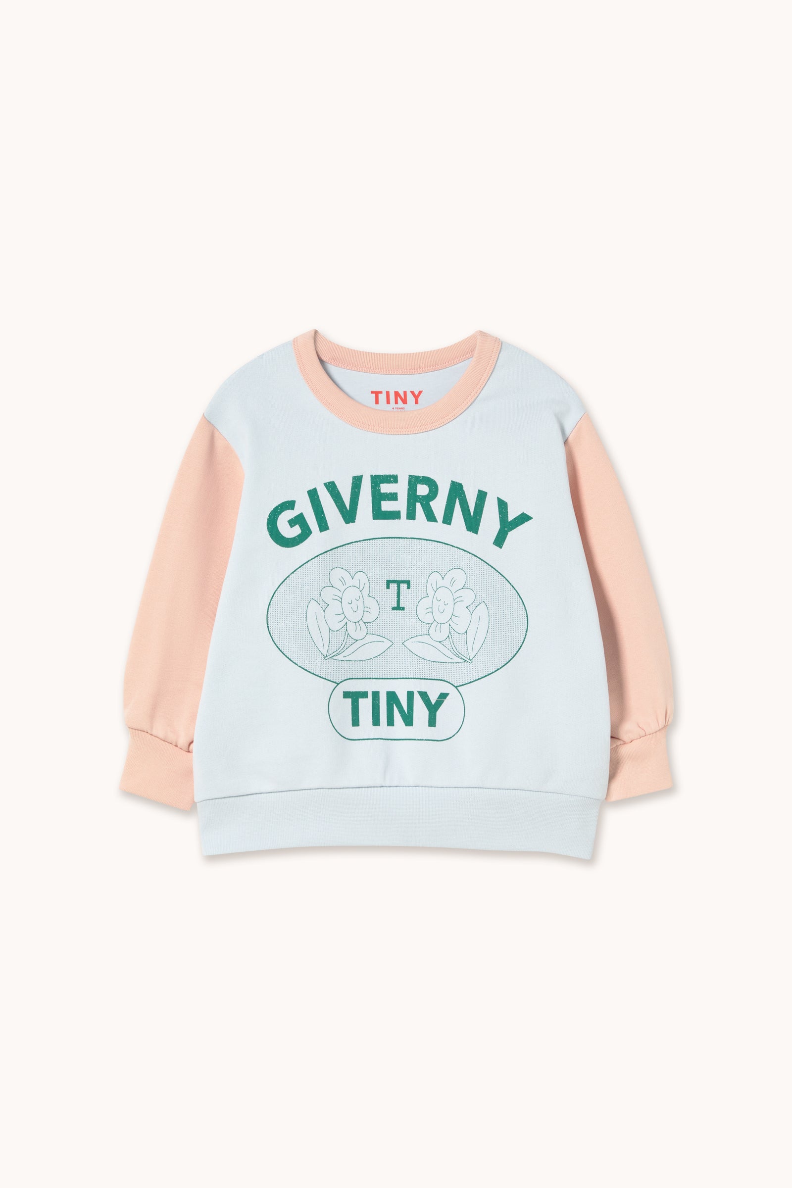 GIVERNY GRAPHIC SWEATSHIRT ice blue