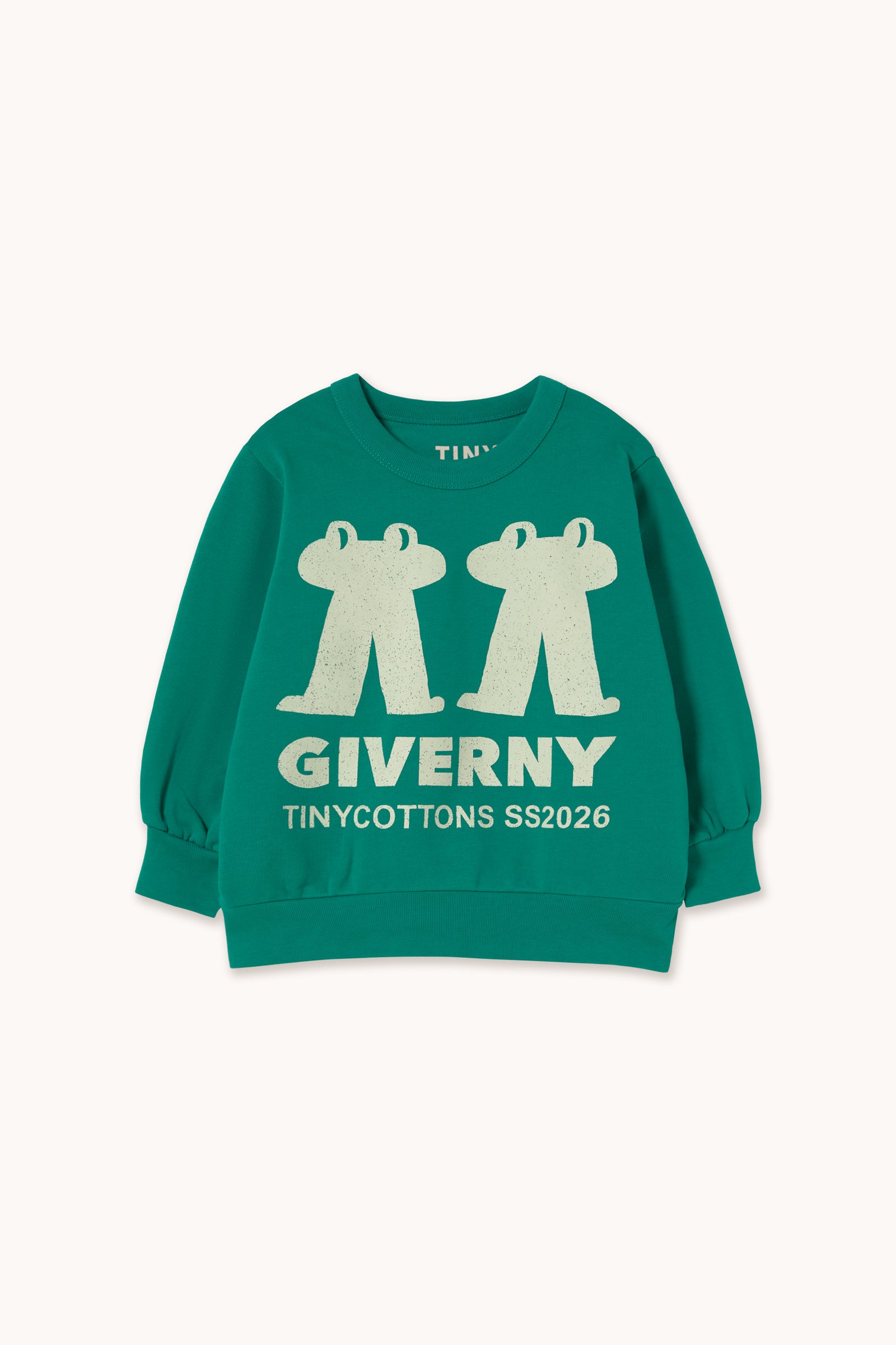 FROG & FROG GRAPHIC SWEATSHIRT dark emerald