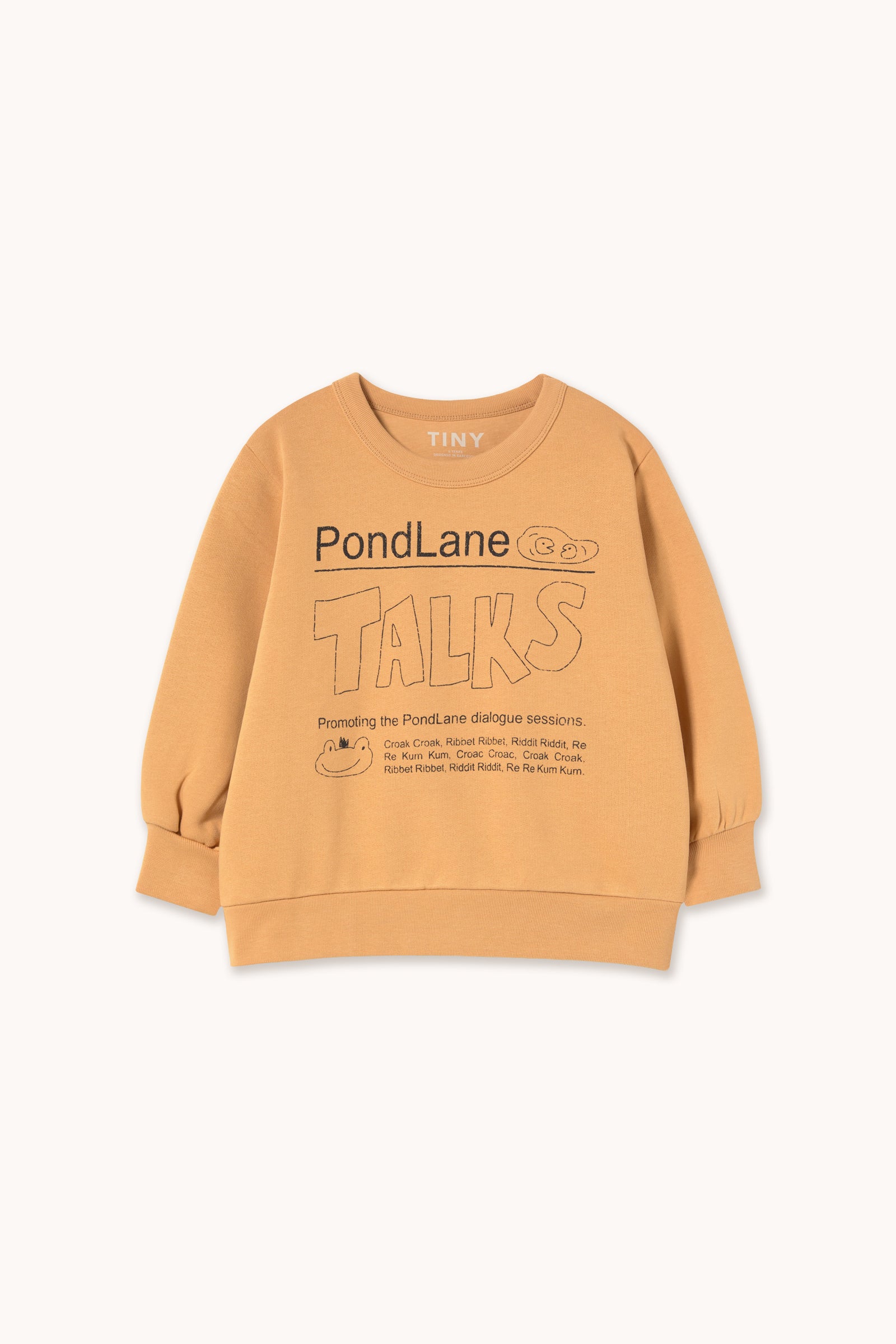 SUDADERA GRÁFICA PONDLANE almond