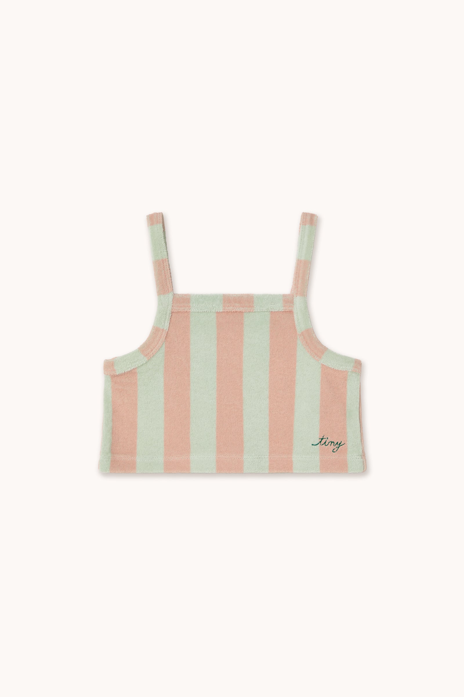 STRIPES TOWEL TOP wild rose