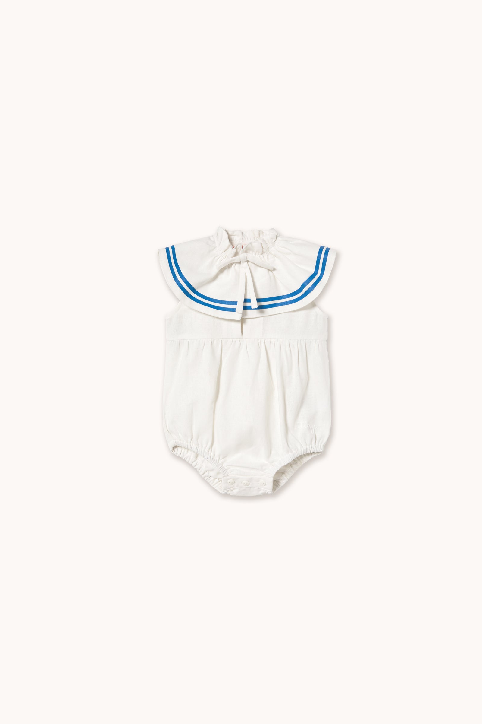 STRIPES BOW BODY off-white