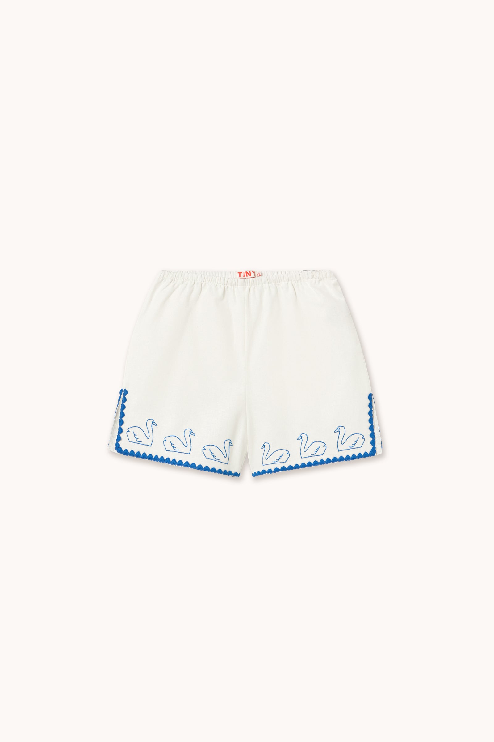 SHORTS DE LINO SWANS off-white