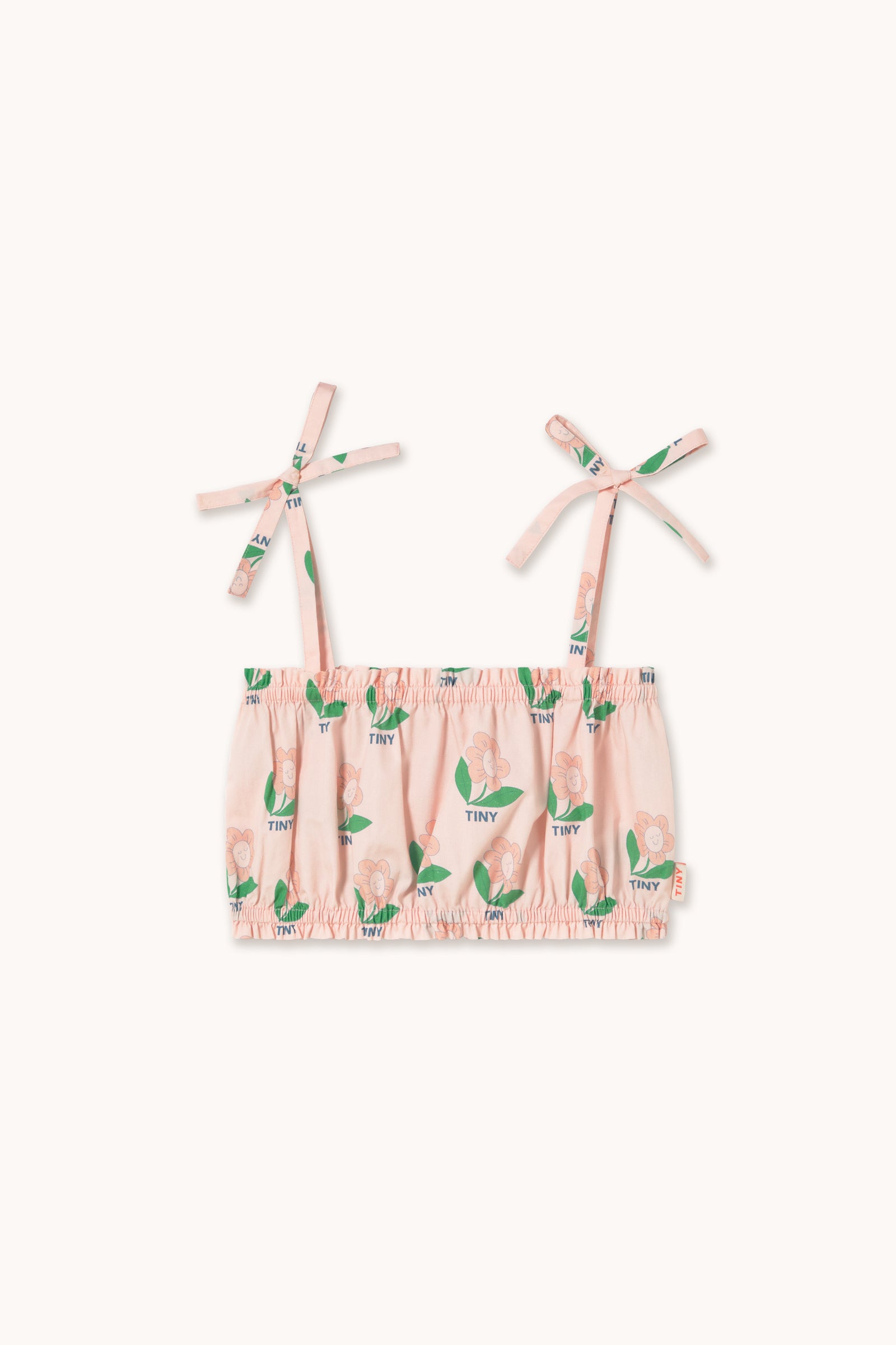 TINY FLOWER TOP pastel pink