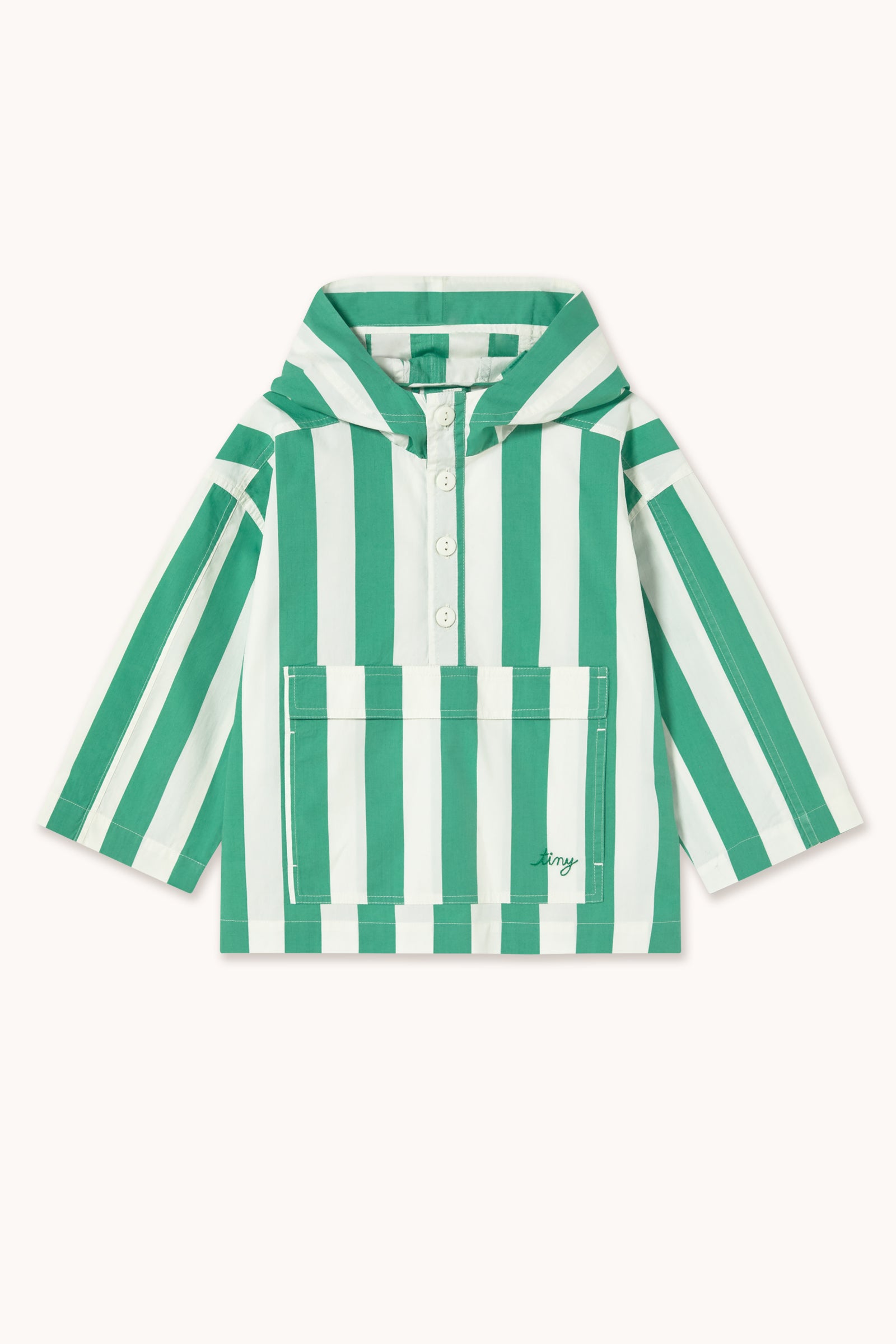 EMERALD STRIPES LIGHT JACKET emerald