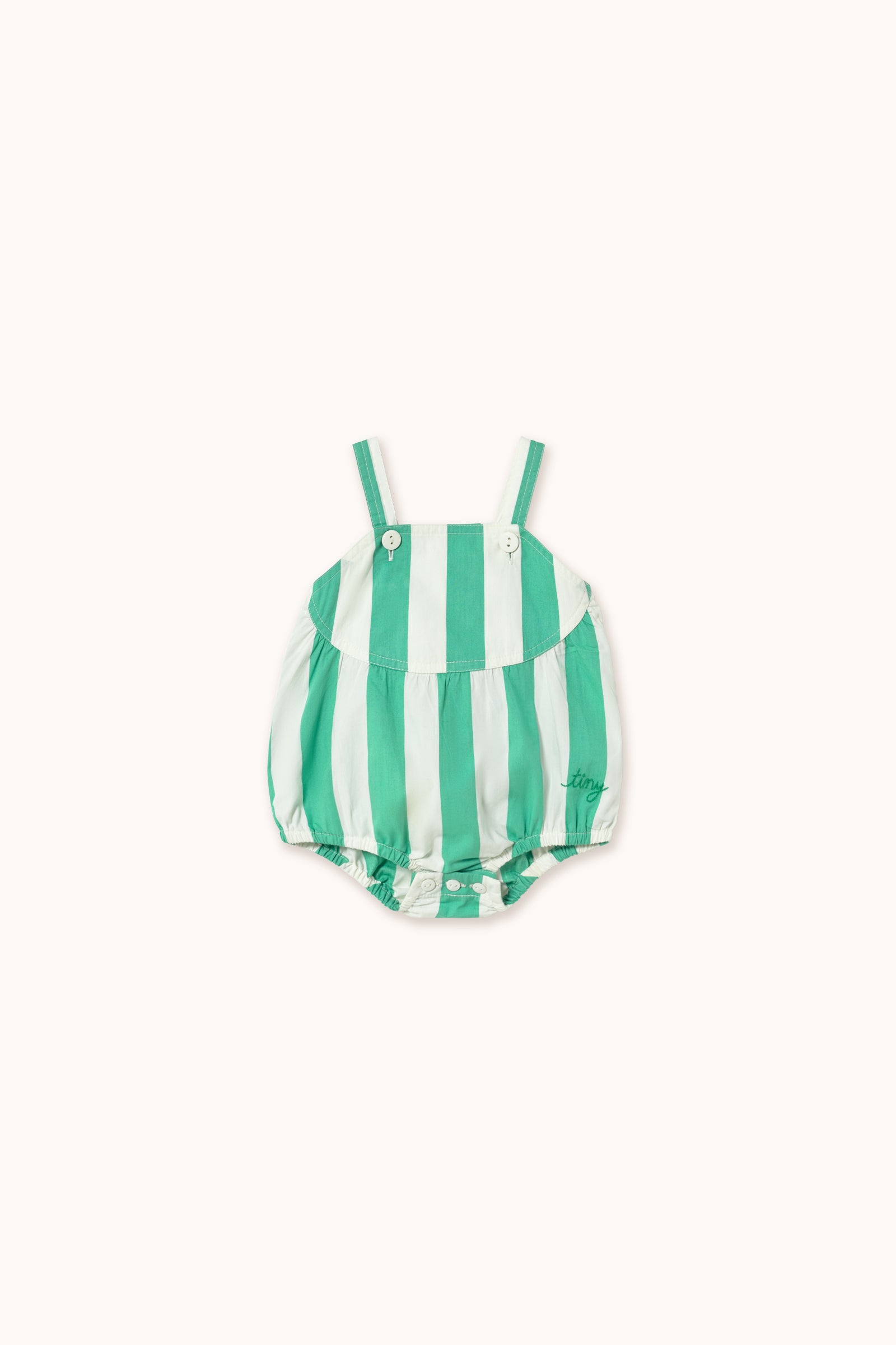 EMERALD STRIPES BABY BODY emerald