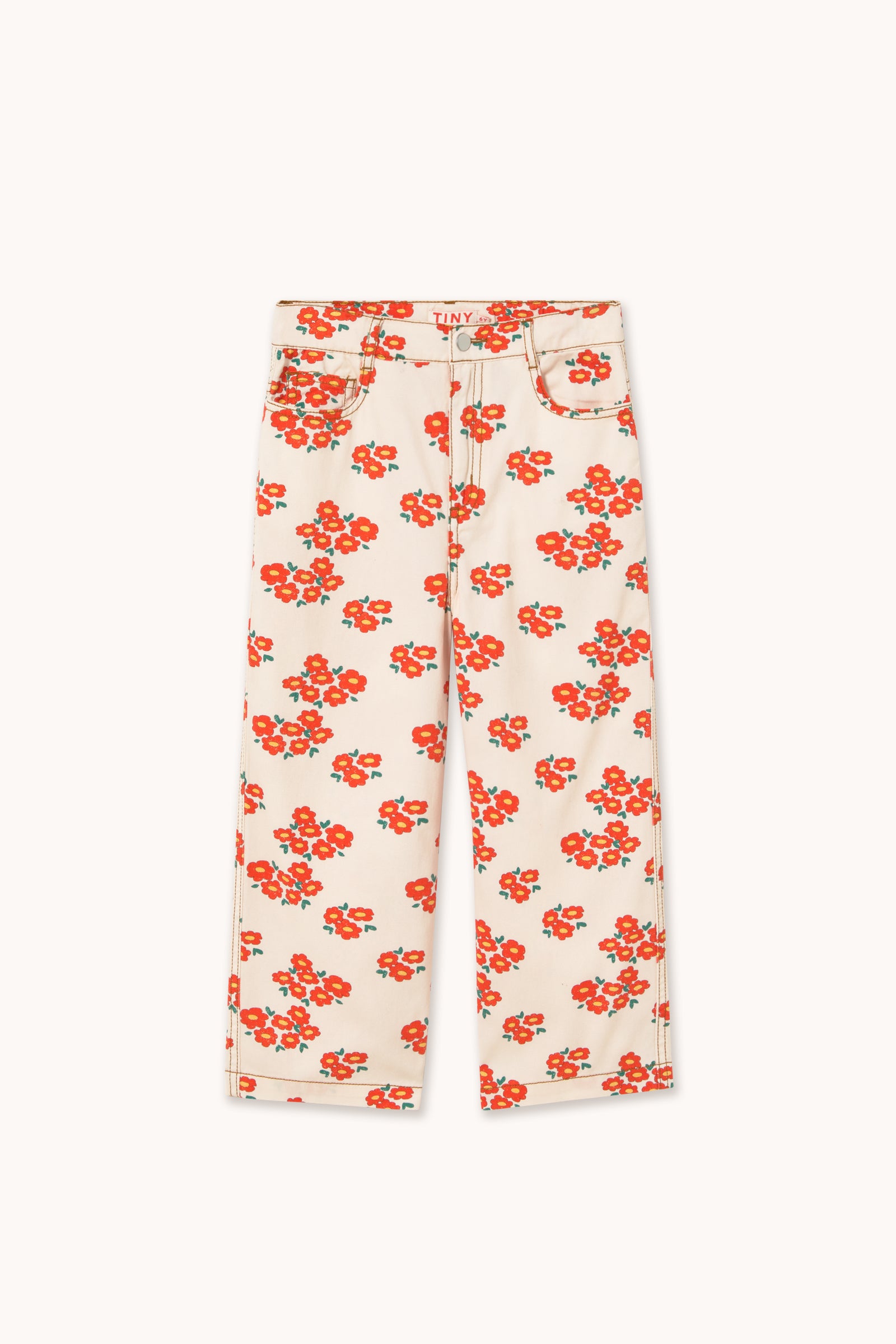 JEANS BLOSSOMS off-white