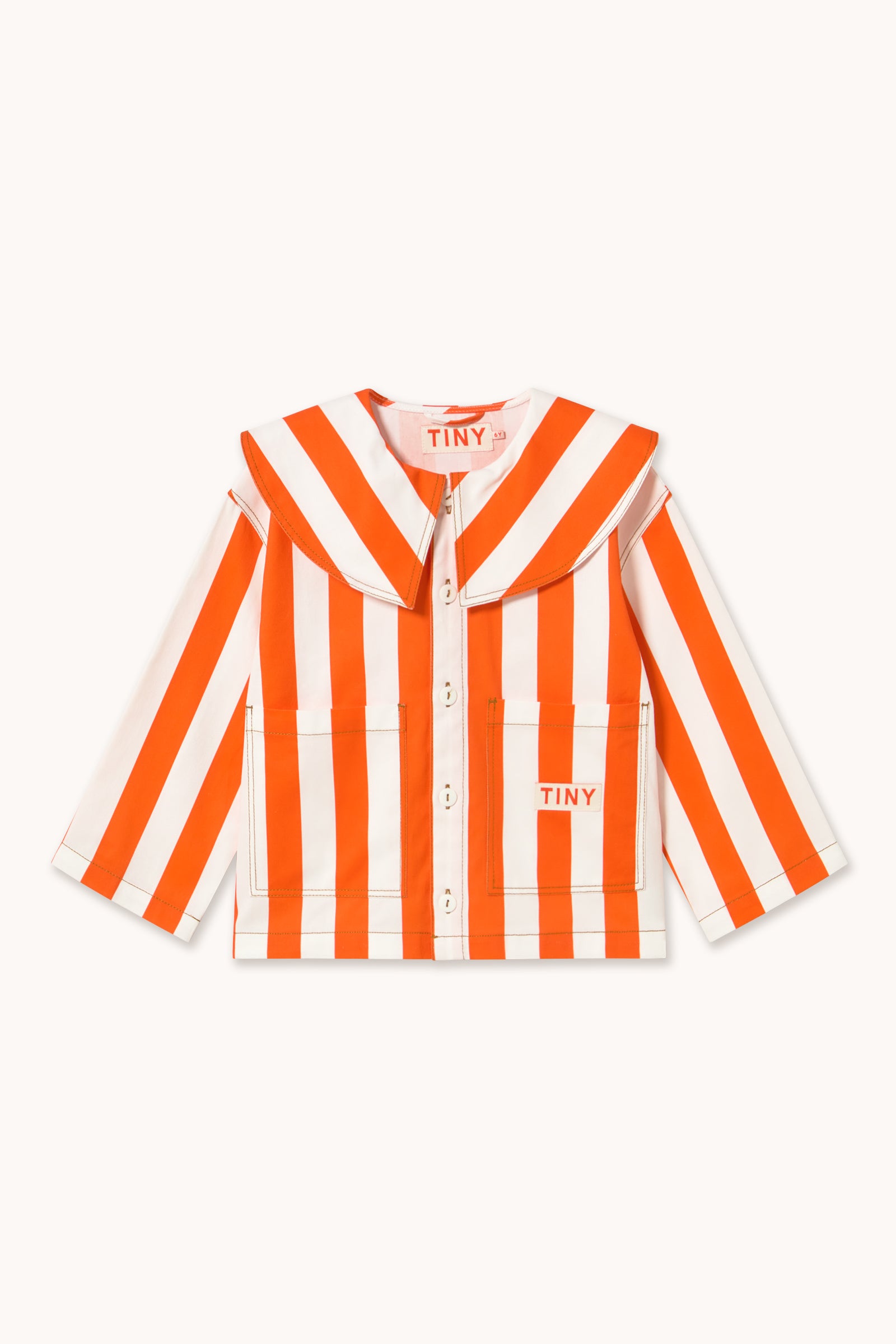STRIPES  LIGHT JACKET summer red
