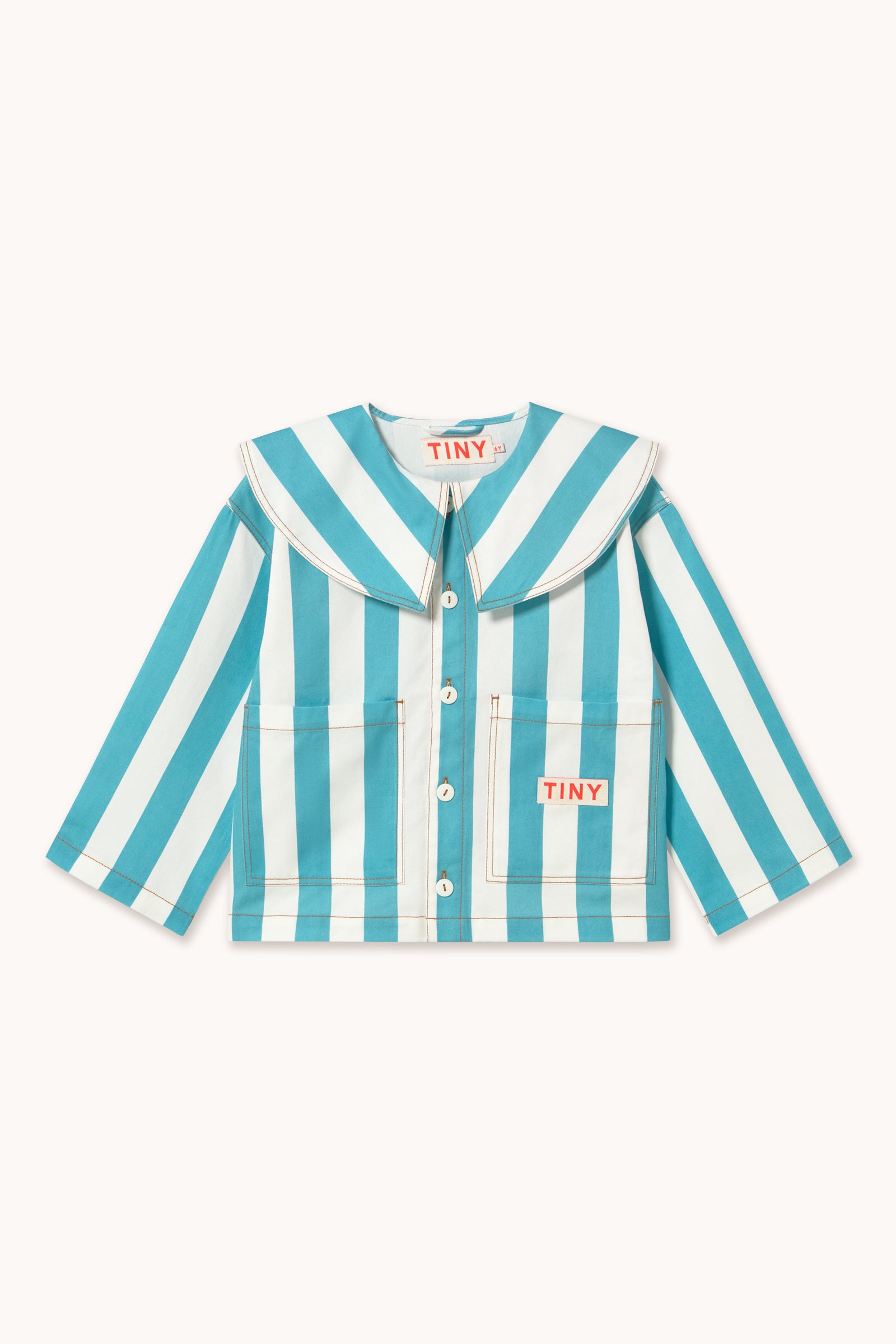 STRIPES  LIGHT JACKET light cyan