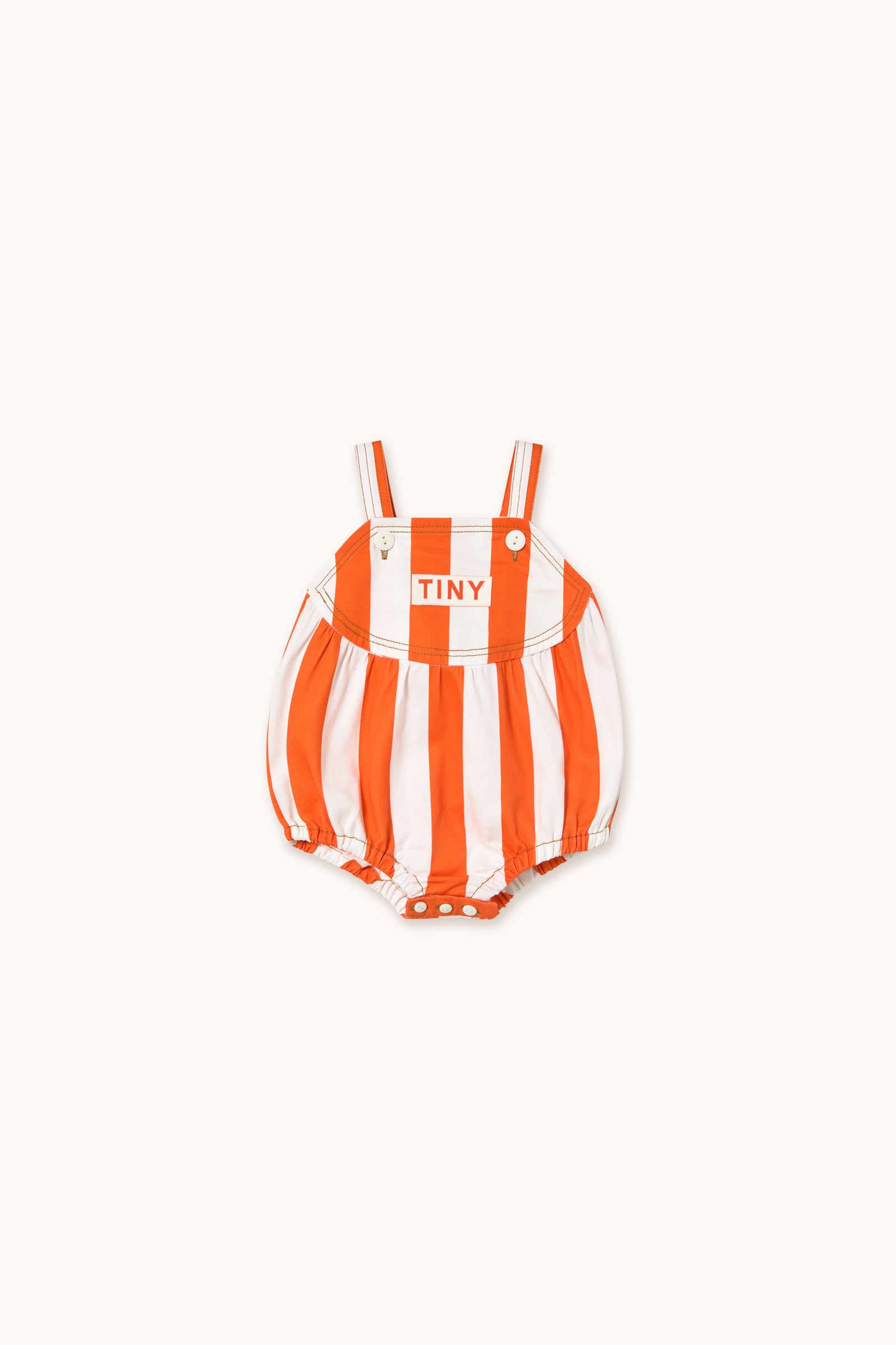 STRIPES TWILL BABY BODY summer red