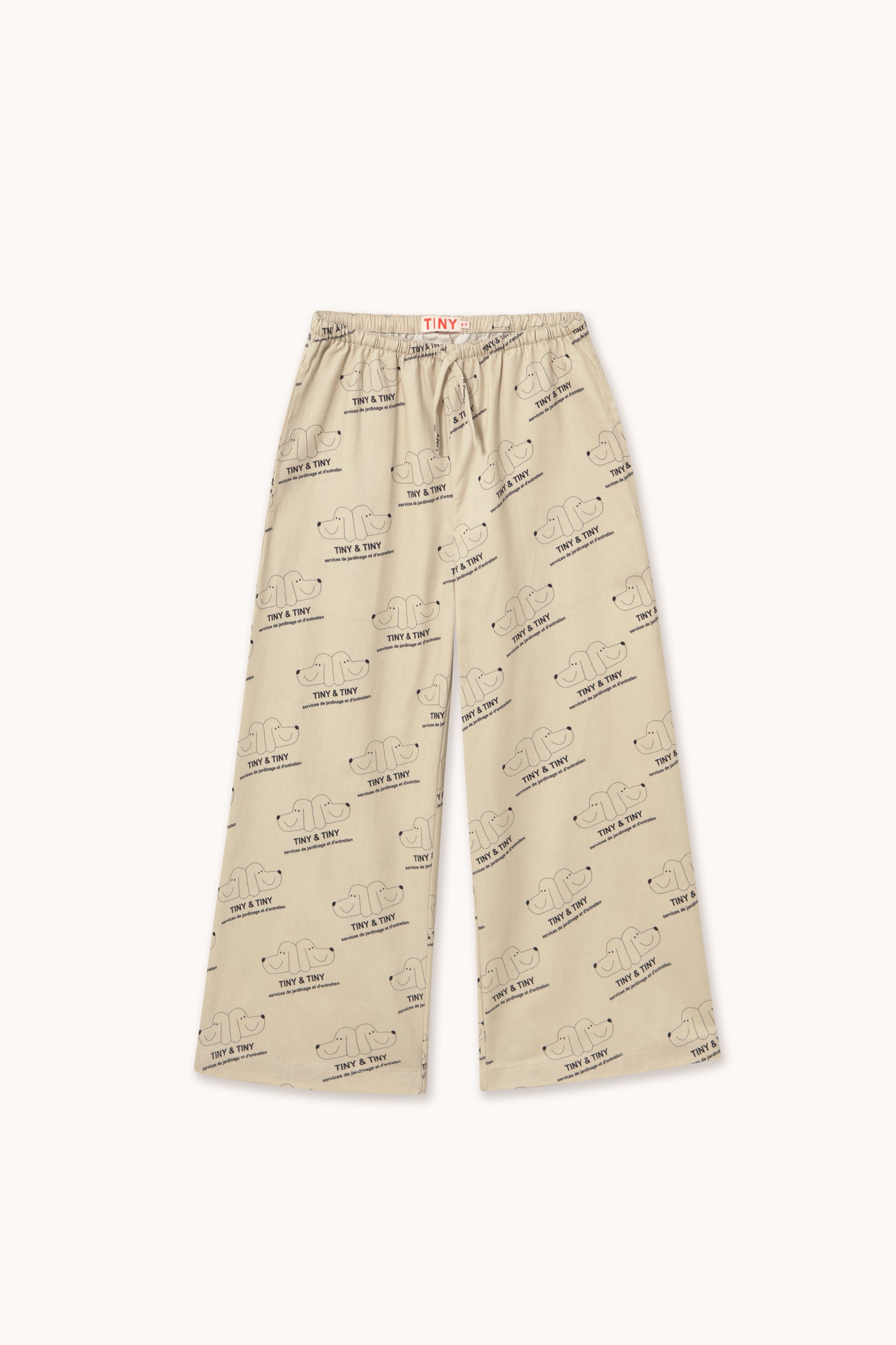 TINY & TINY TWILL PANTS dark vanilla