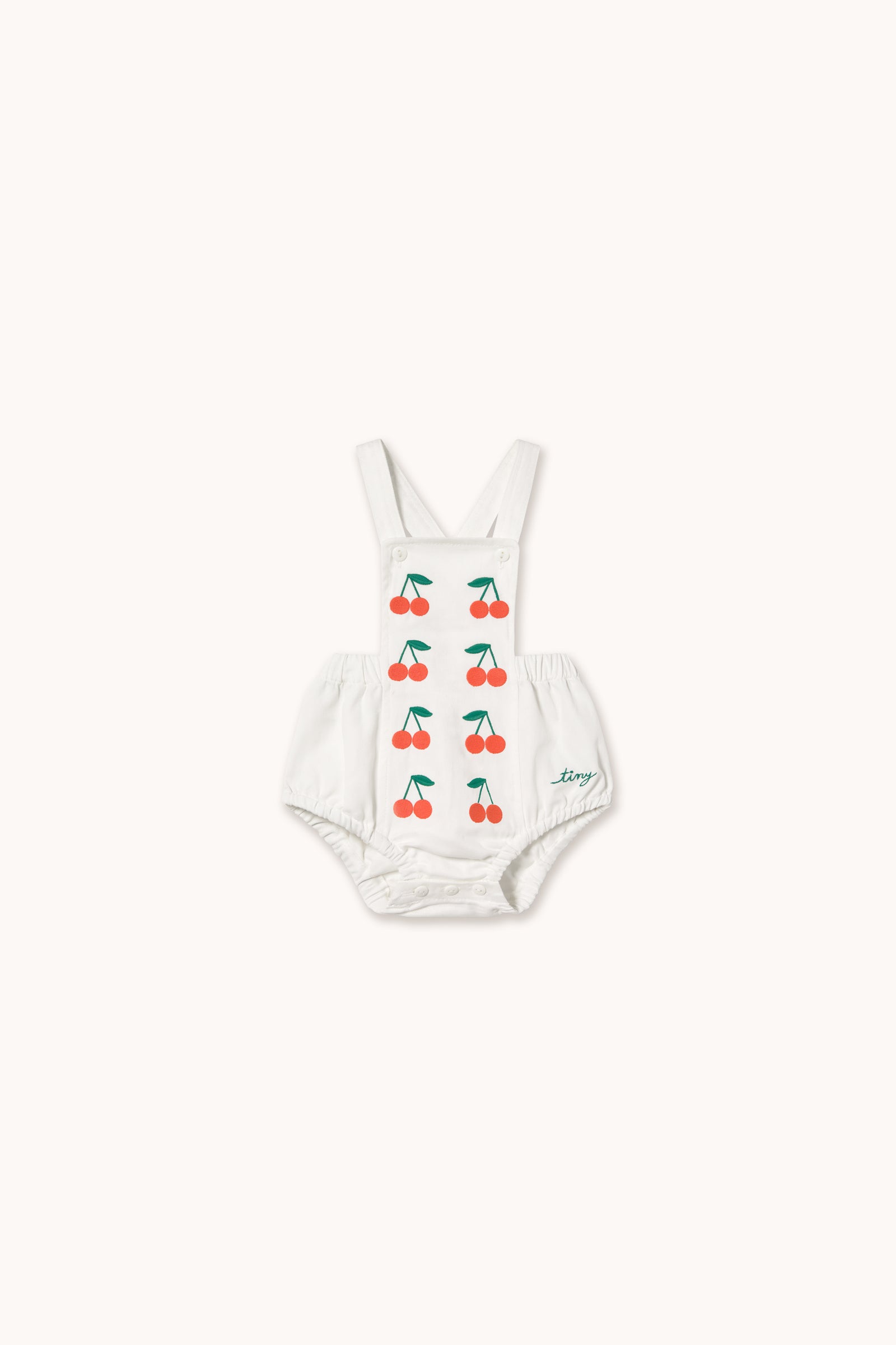 MINI CHERRIES TWILL BODY off-white