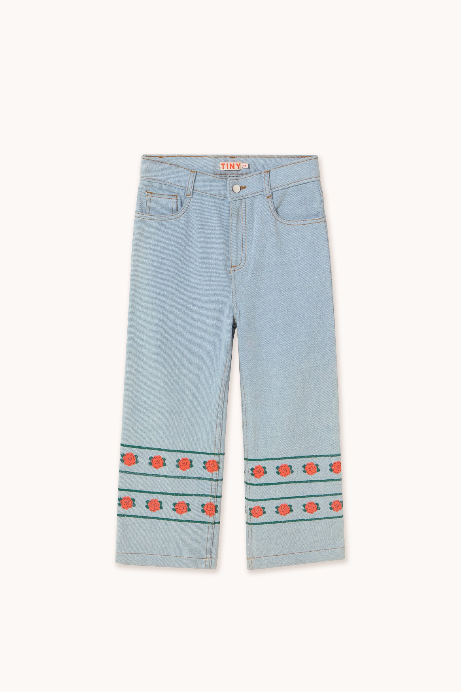 ROSES DENIM JEANS light wash denim