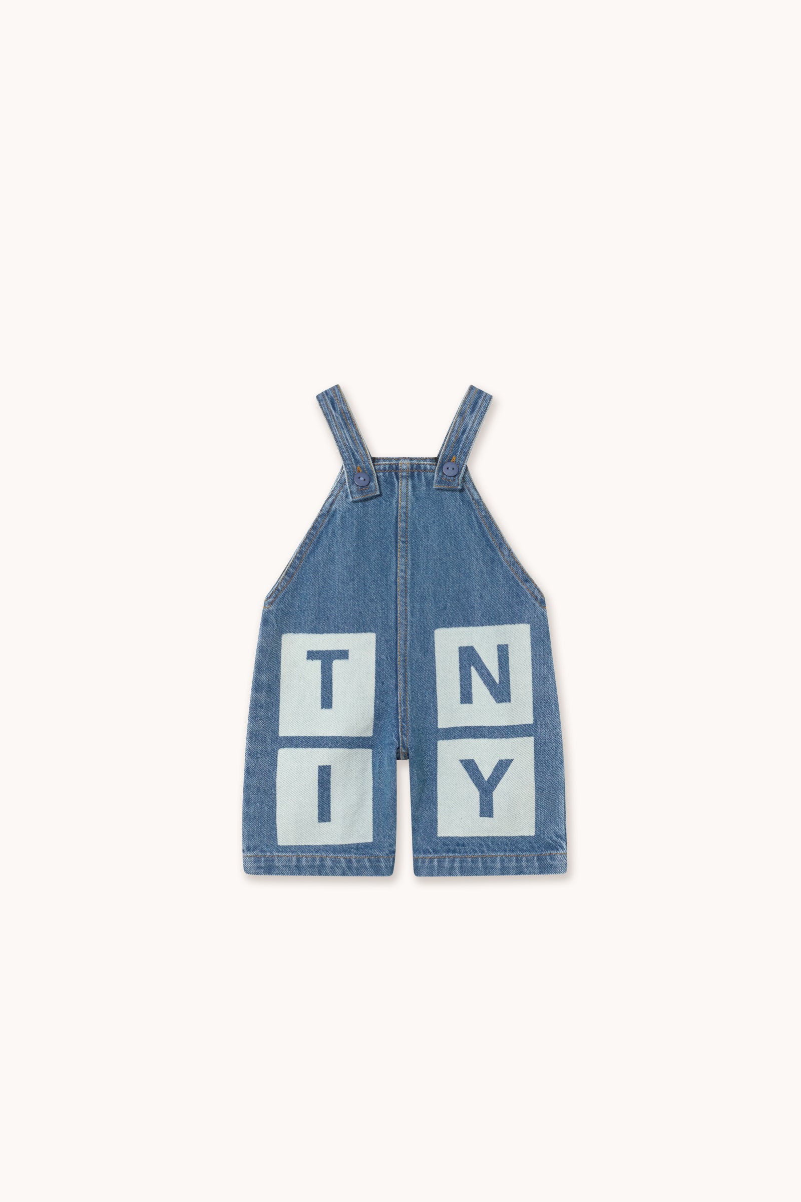 TINY DENIM DUNGAREE BABY medium wash denim