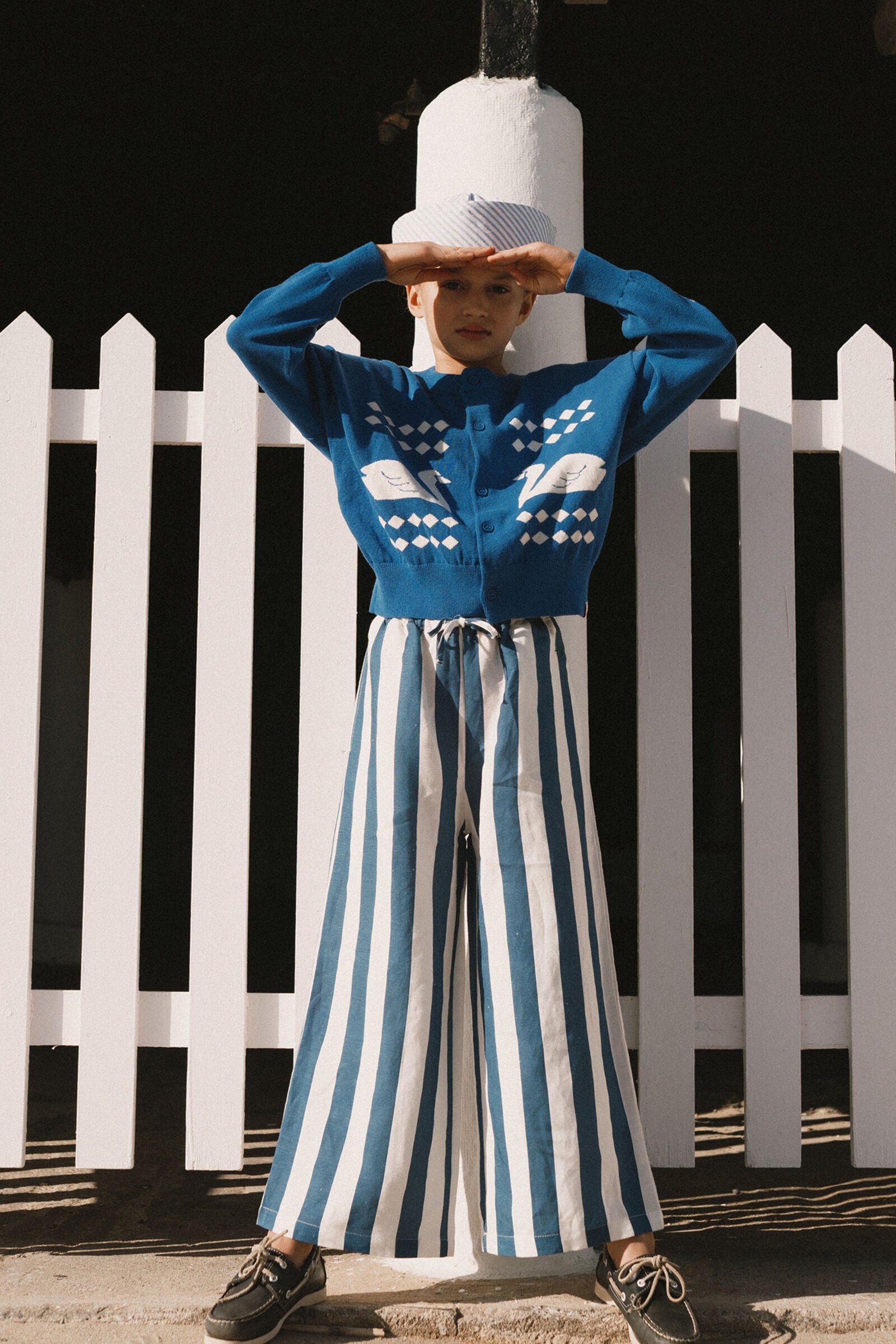 SWANS DIAMONDS CARDIGAN ultramarine