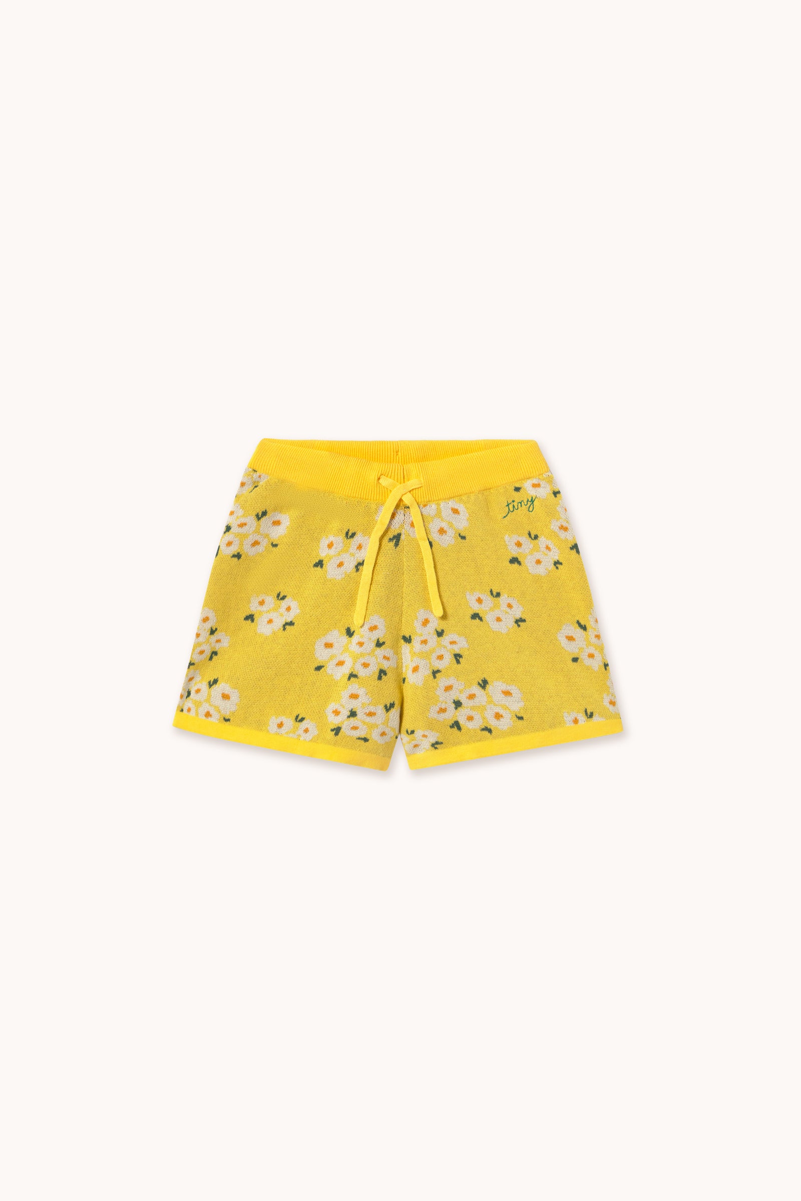 BLOSSOMS SHORTS dusty yellow