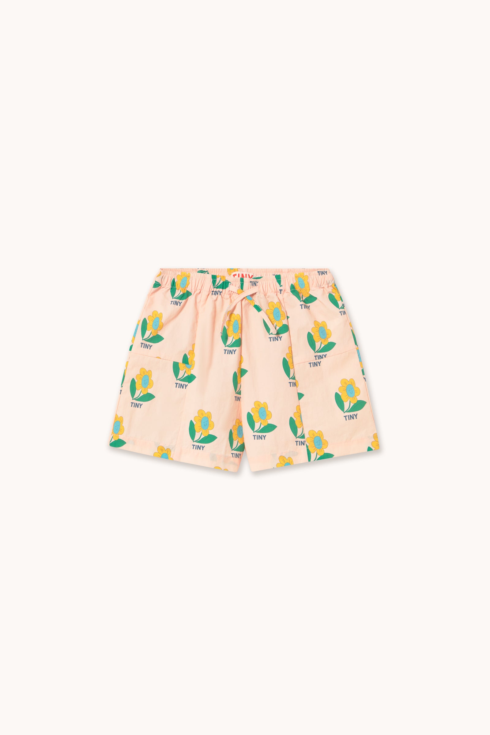 SHORTS TINY FLOWER pastel pink