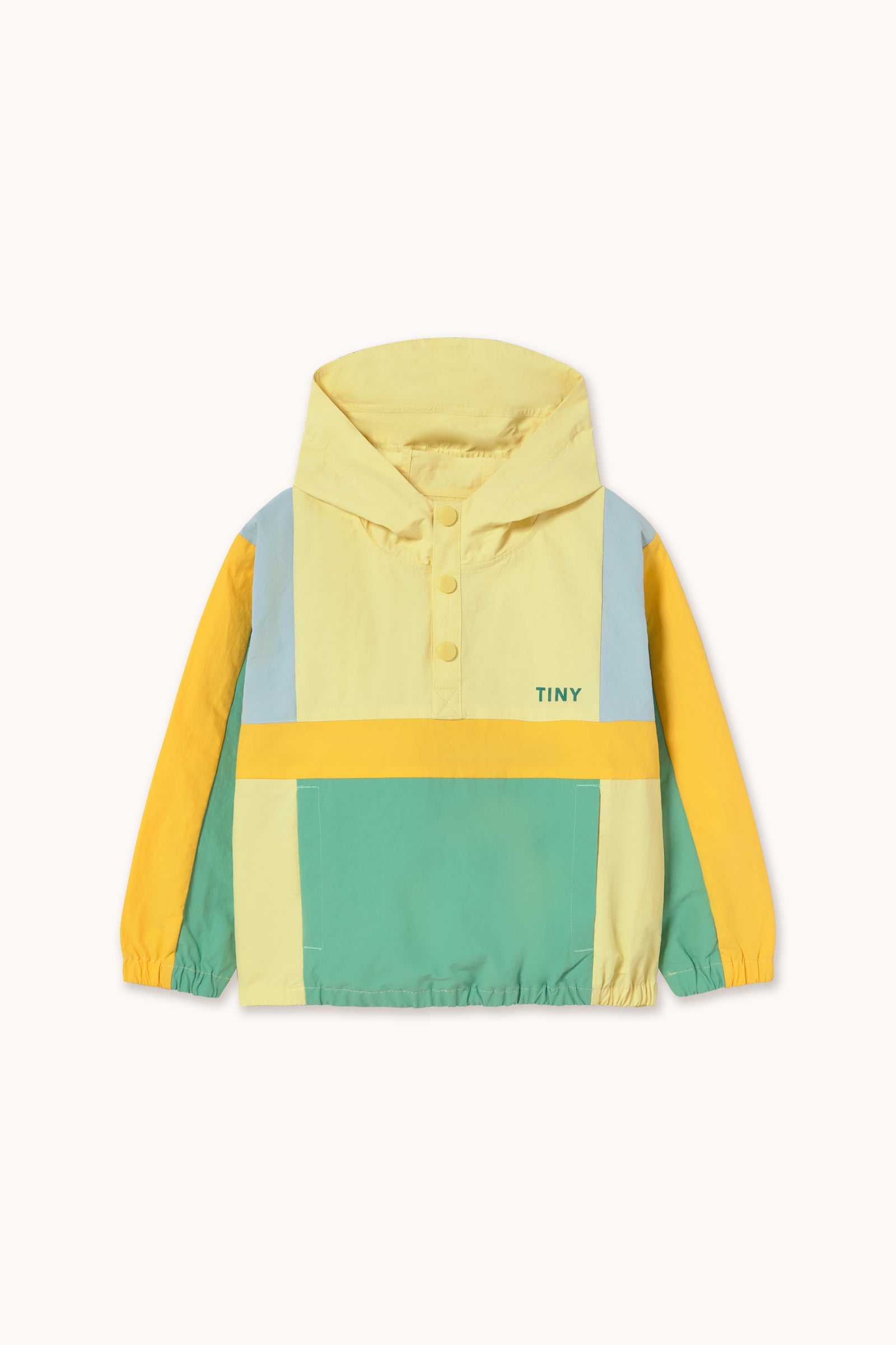 COLOR BLOCK WOVEN JACKET multicolor